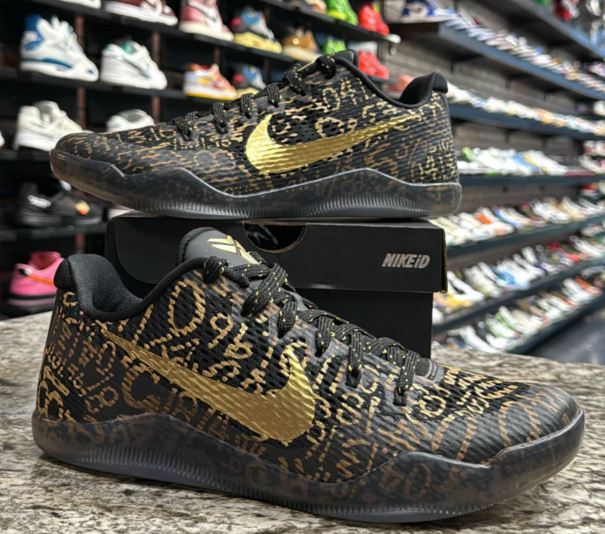 Nike Kobe 11 Protro Mamba Day Black Gold