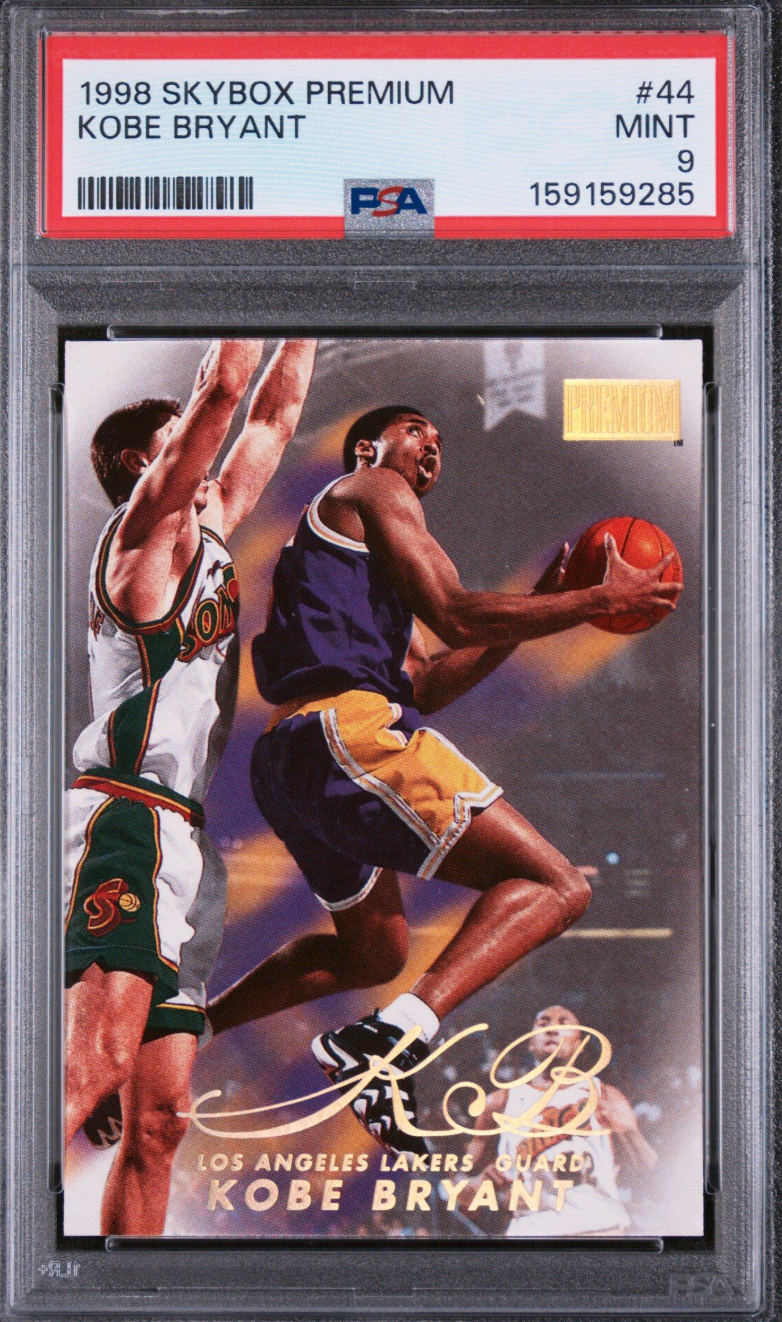 1998 SKYBOX PREMIUM #44 KOBE BRYANT PSA 9