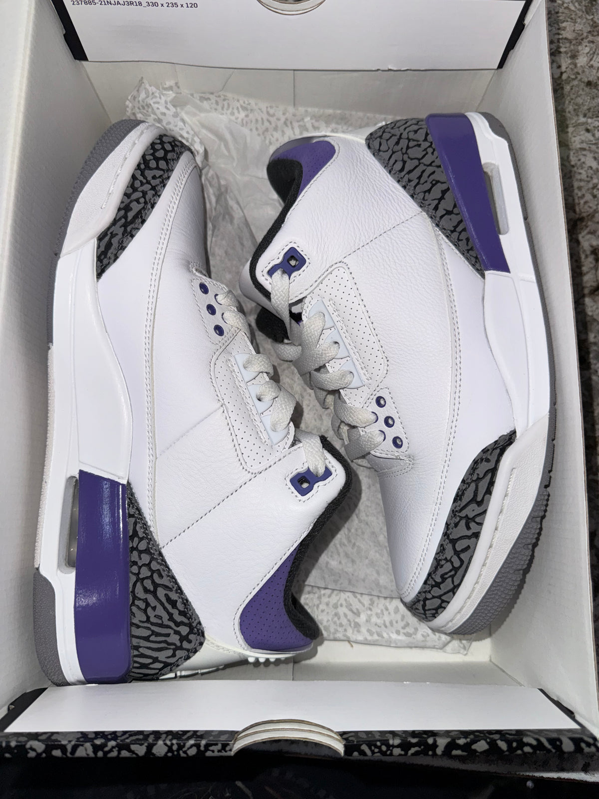 Jordan 3 Retro Dark Iris