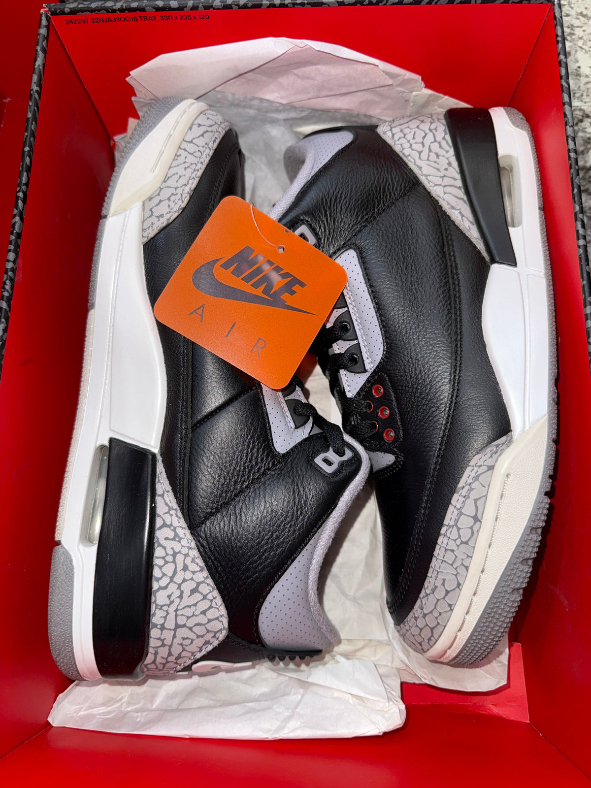 Jordan 3 Retro OG Black Cement (2024)
