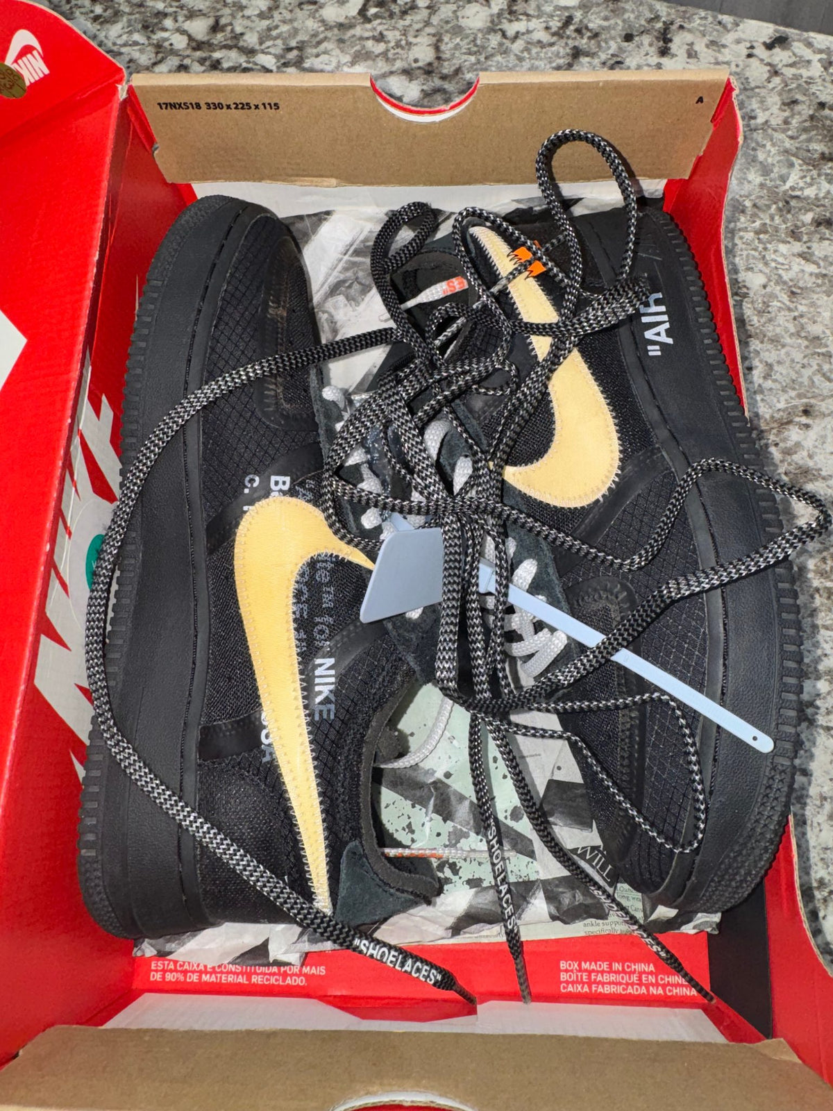 Nike Air Force 1 Low Off-White Black White