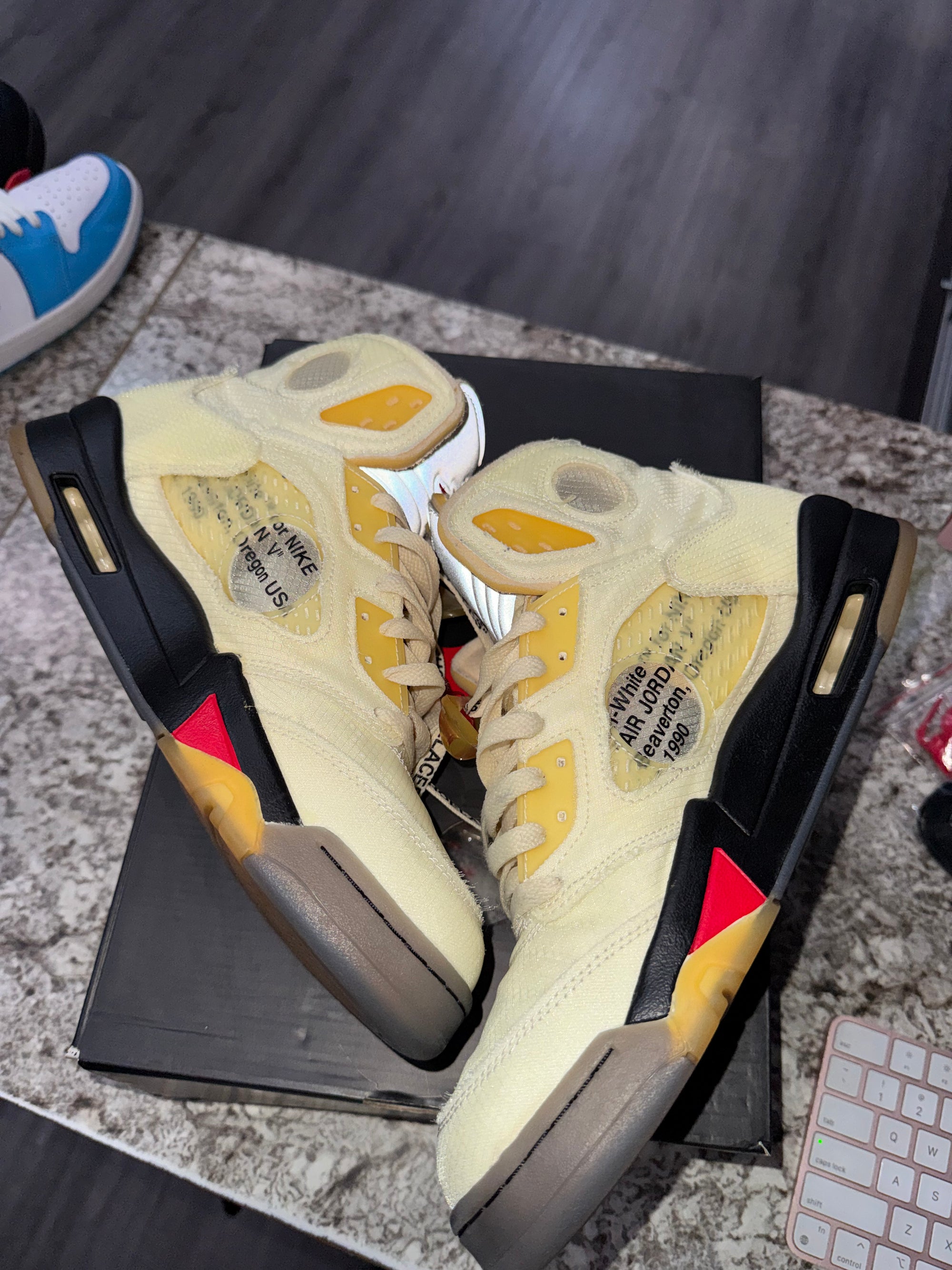 Jordan 5 Retro Off-White Sail
