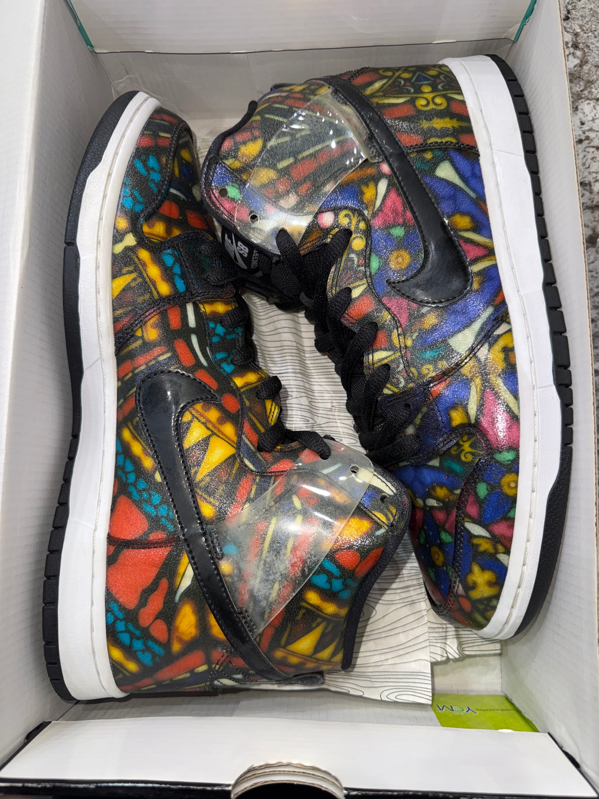 Nike SB Dunk High Concepts Stained Glass