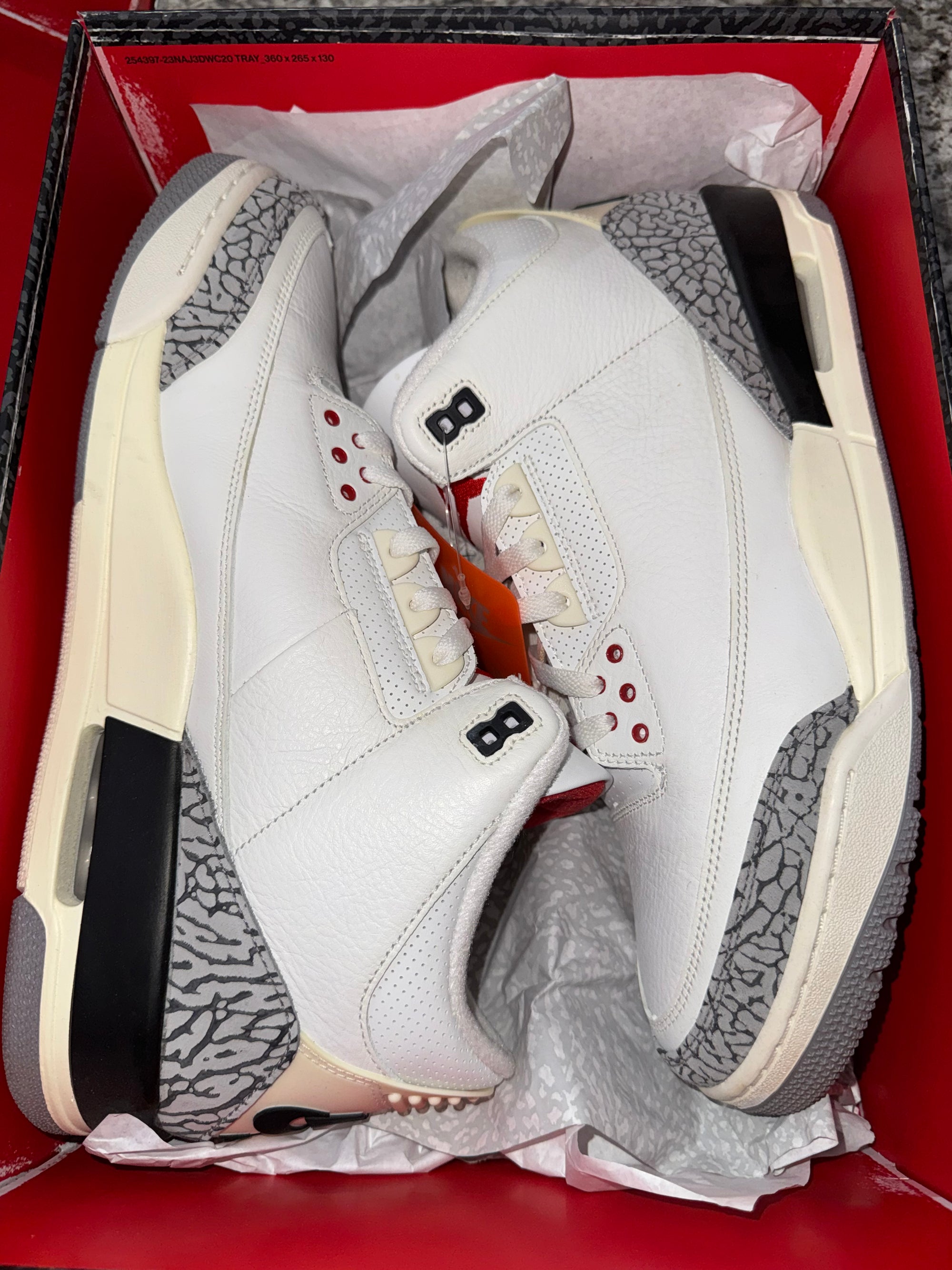 Jordan 3 Retro White Cement Reimagined