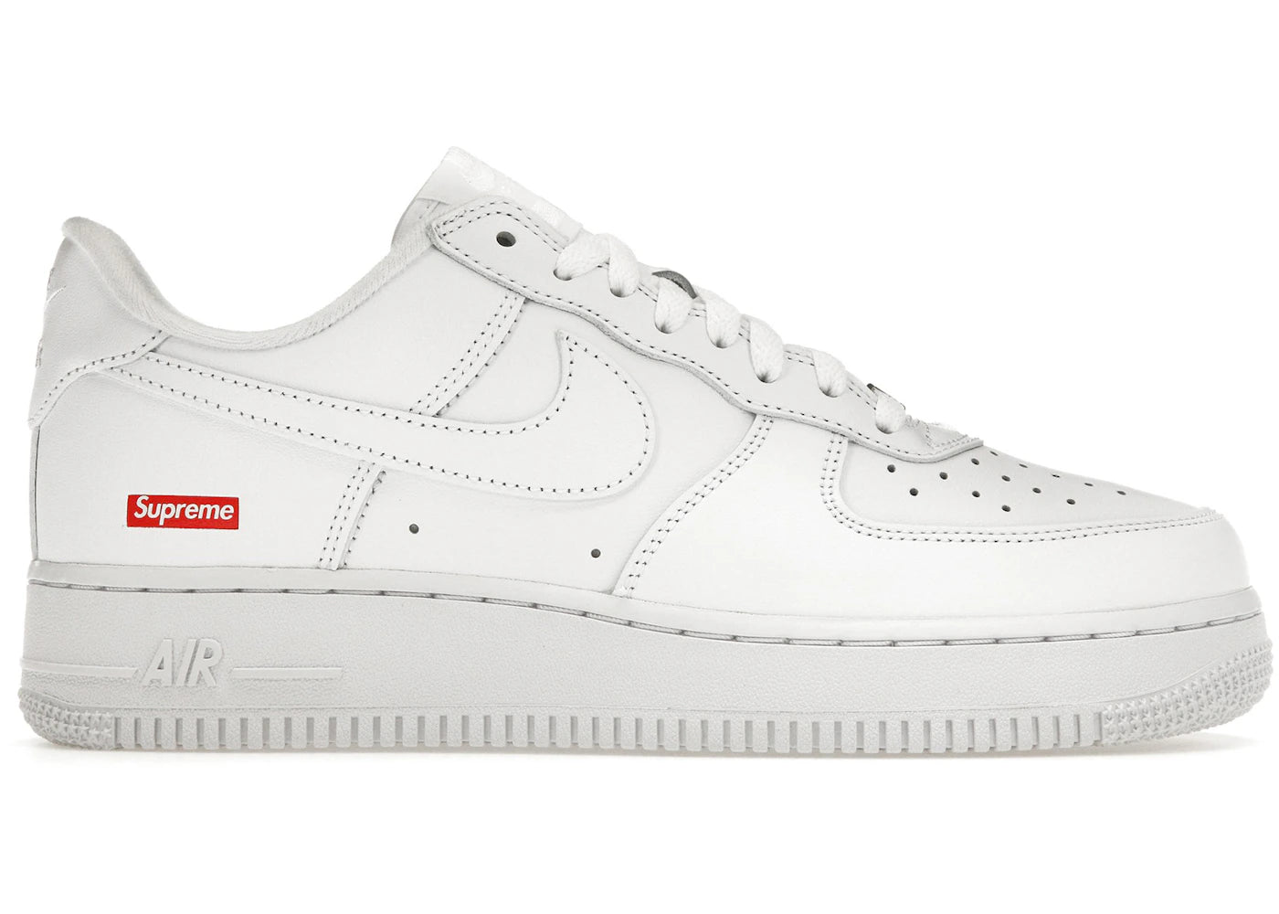 Nike Air Force 1 Low Supreme White (DAMAGED BOX)