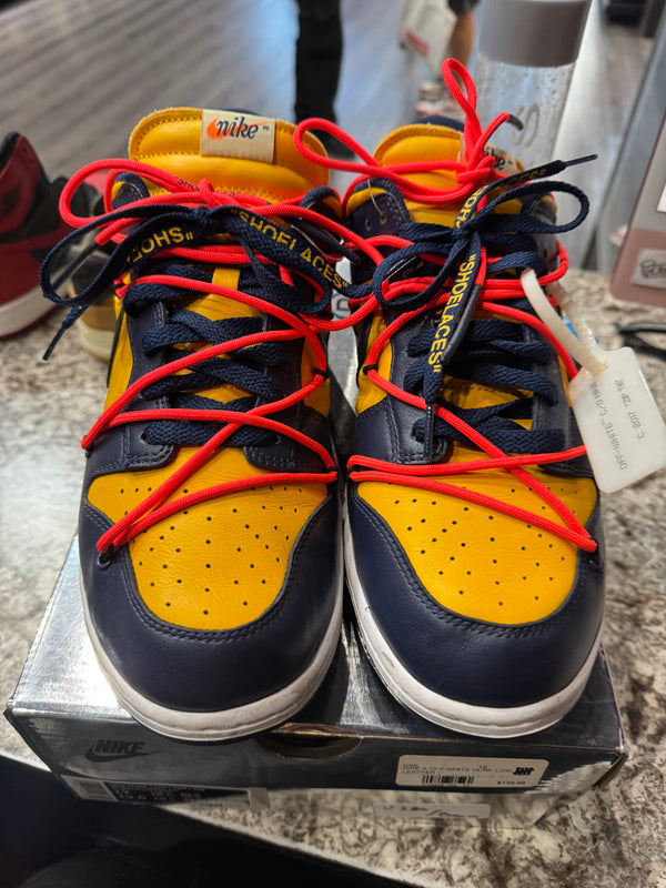 Nike Dunk Low Off-White University Gold