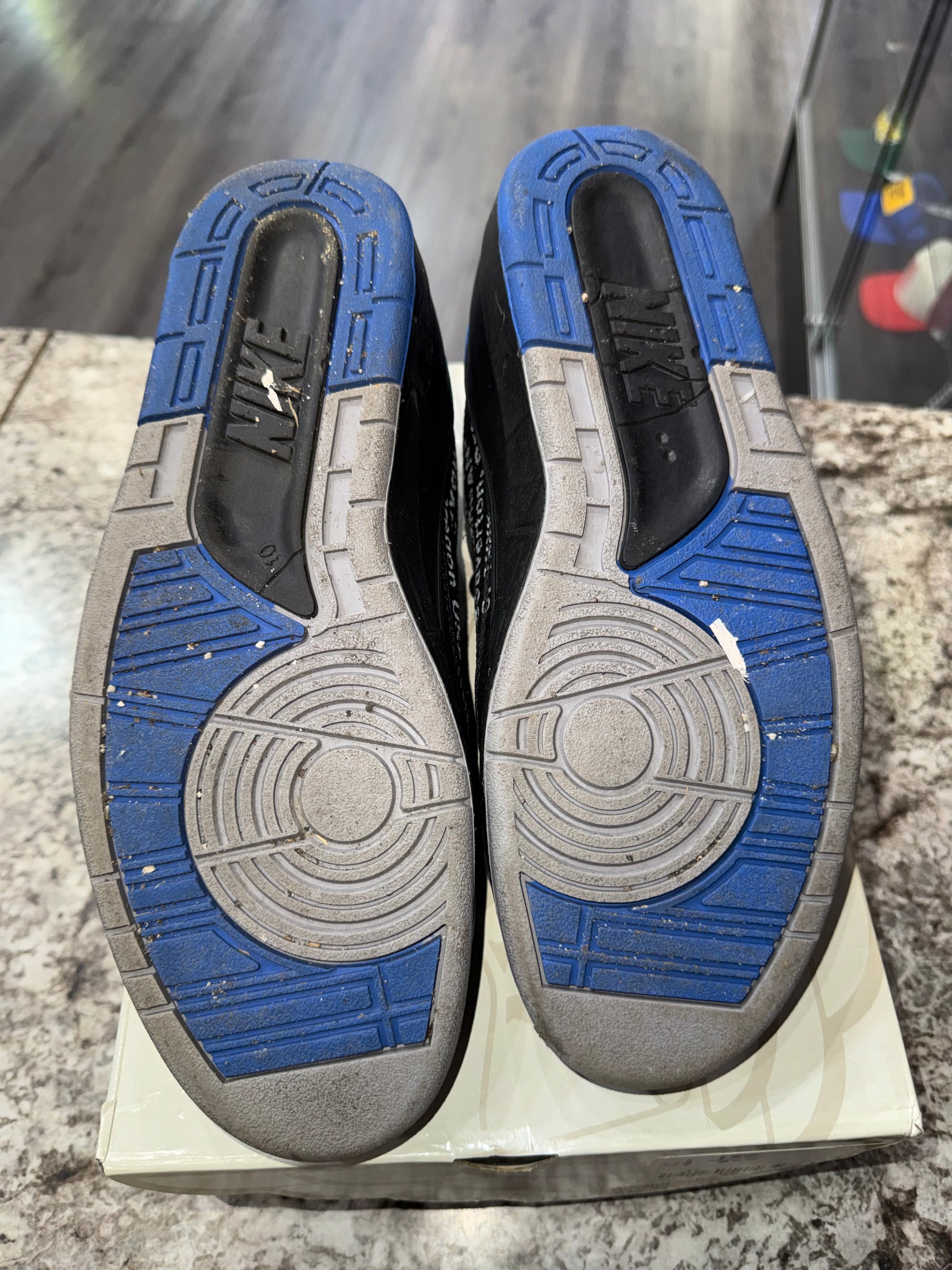 Jordan 2 Retro Low SP Off-White Black Blue