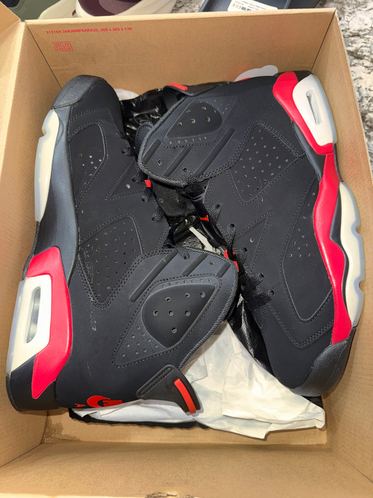 Jordan 6 Retro Infrared Salesman