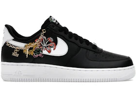 Nike Air Force 1 Low Premium Now Accepting All Flowers Black (Women's)