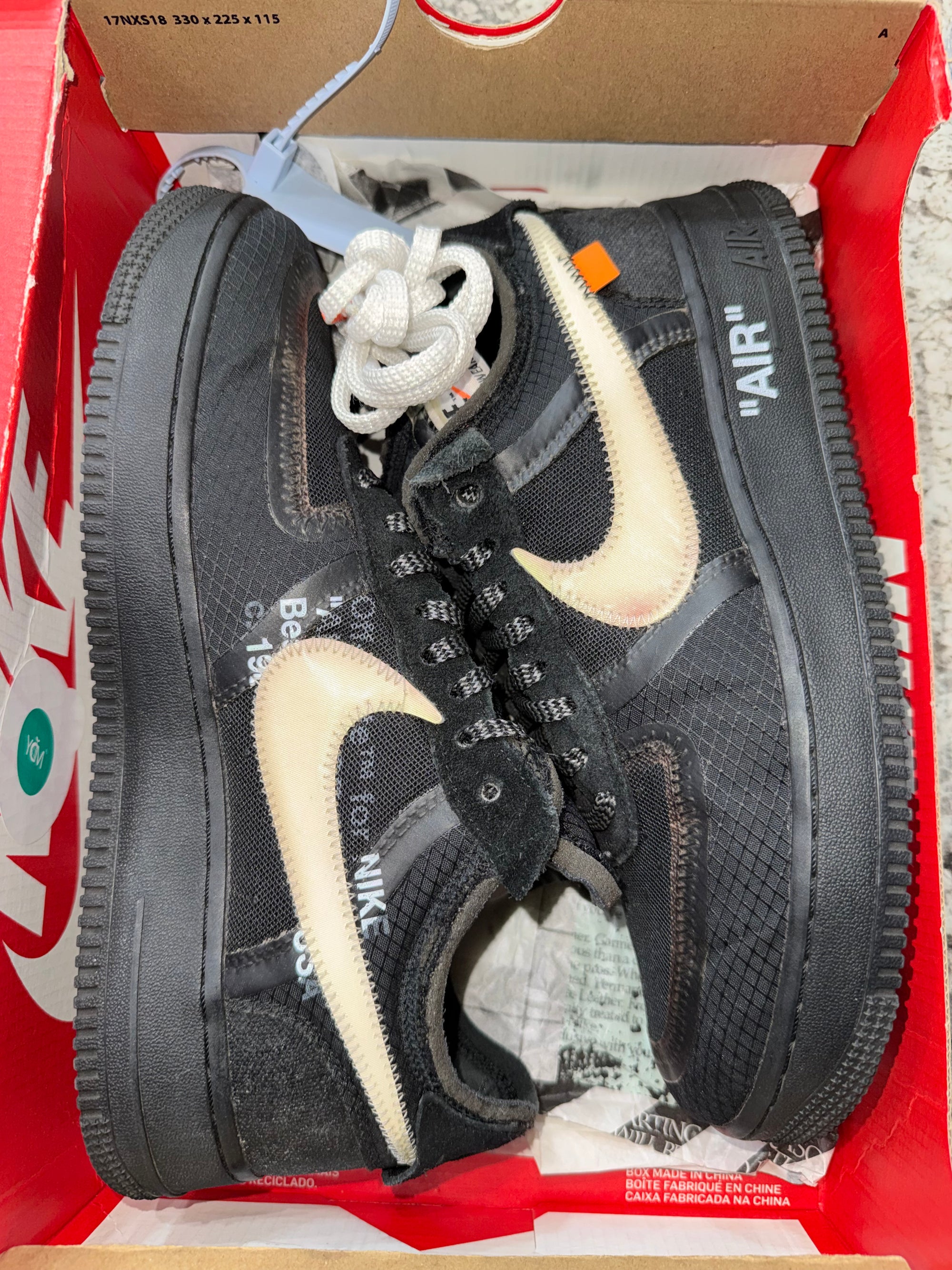 Nike Air Force 1 Low Off-White Black White