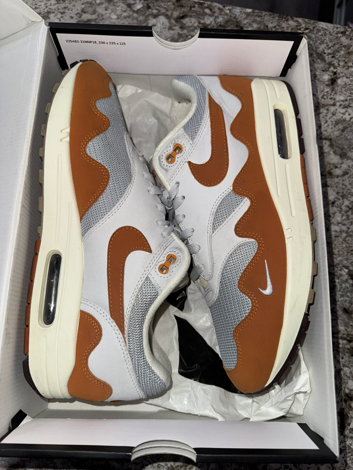 Nike Air Max 1 Patta Waves Monarch (without Bracelet)
