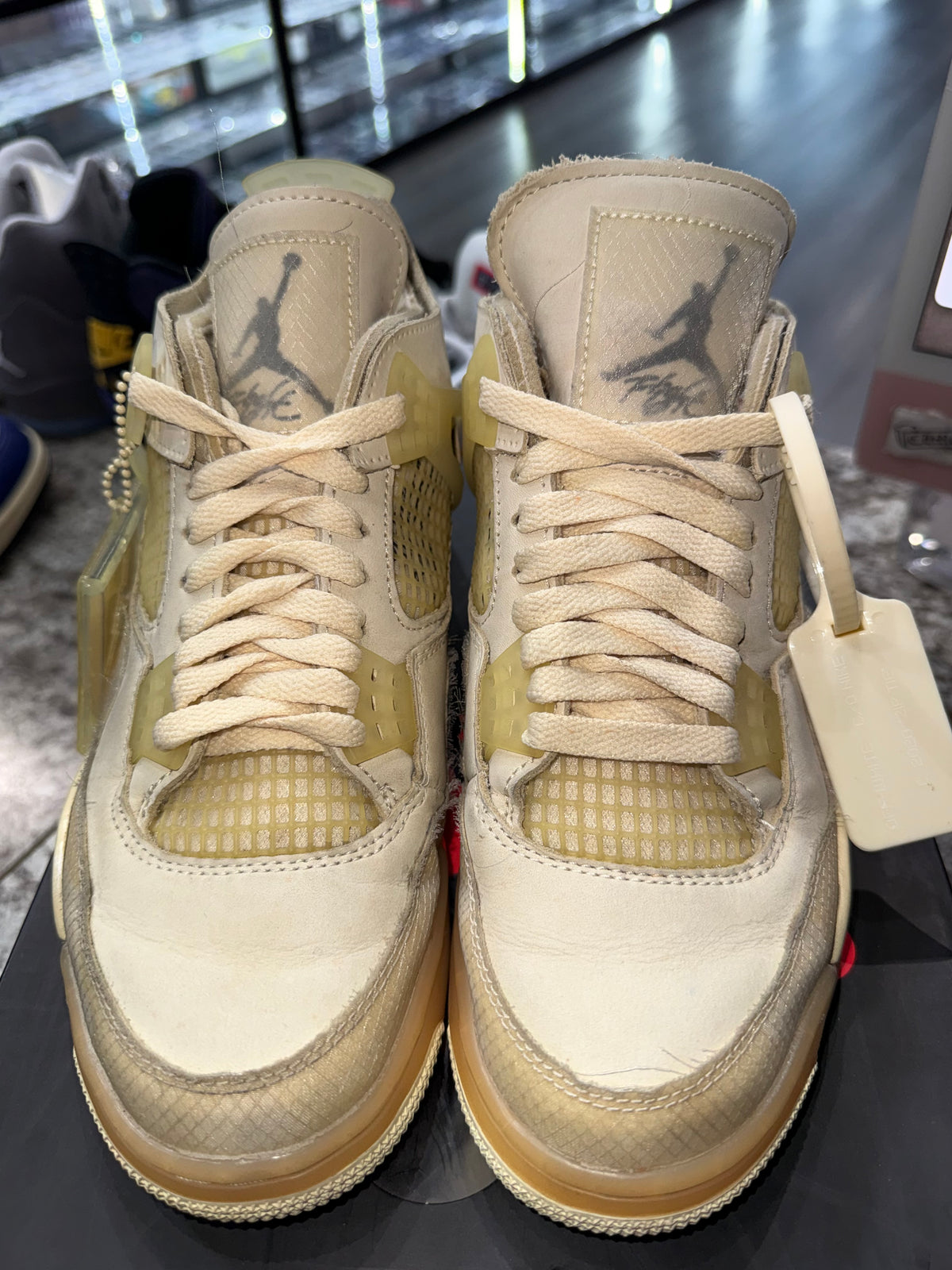 Jordan 4 Retro Off-White Sail (Women's)