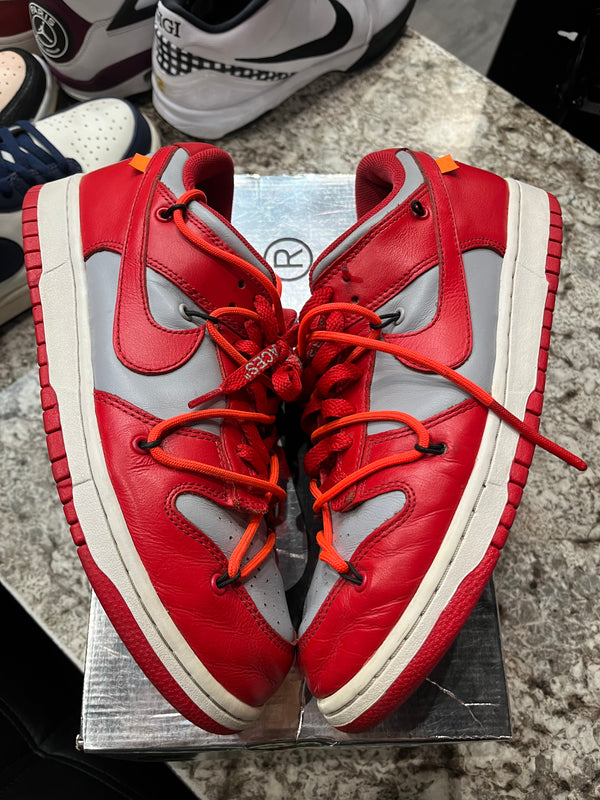Nike Dunk Low Off-White University Red