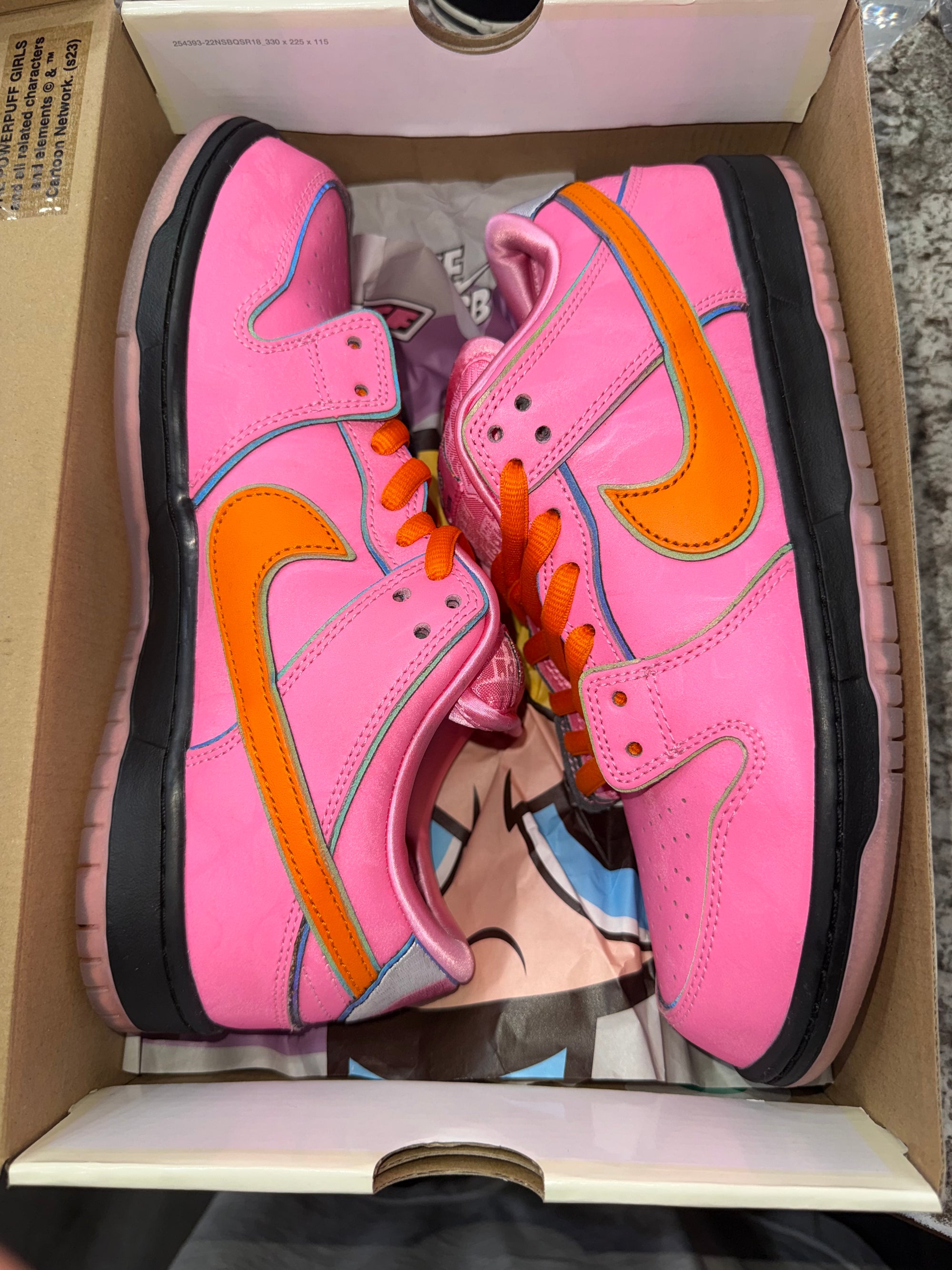 Nike SB Dunk Low The Powerpuff Girls Blossom