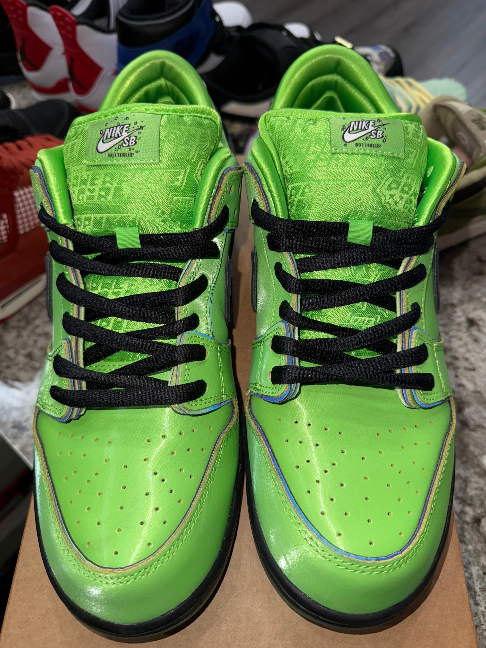 Nike SB Dunk Low The Powerpuff Girls Buttercup (NO BOX)