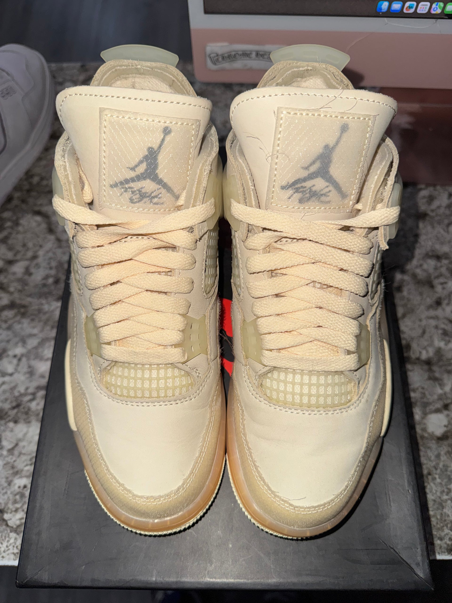 Jordan 4 Retro Off-White Sail (Women's)