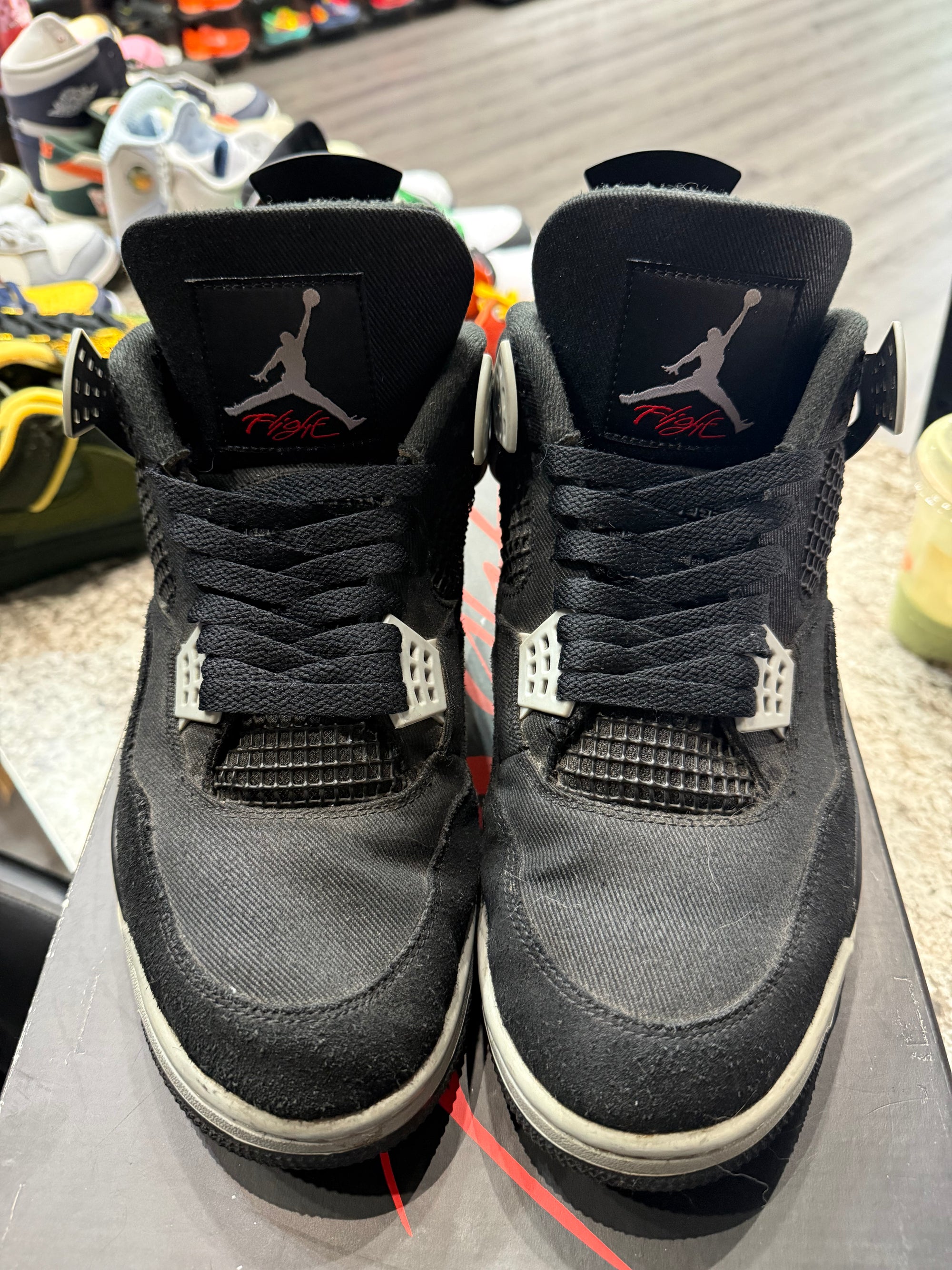 Jordan 4 Retro SE Black Canvas