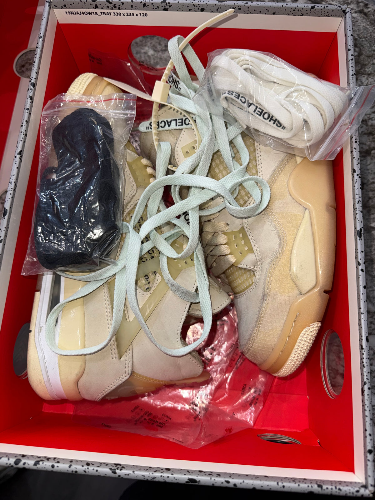 Jordan 4 Retro Off-White Sail (Women's)