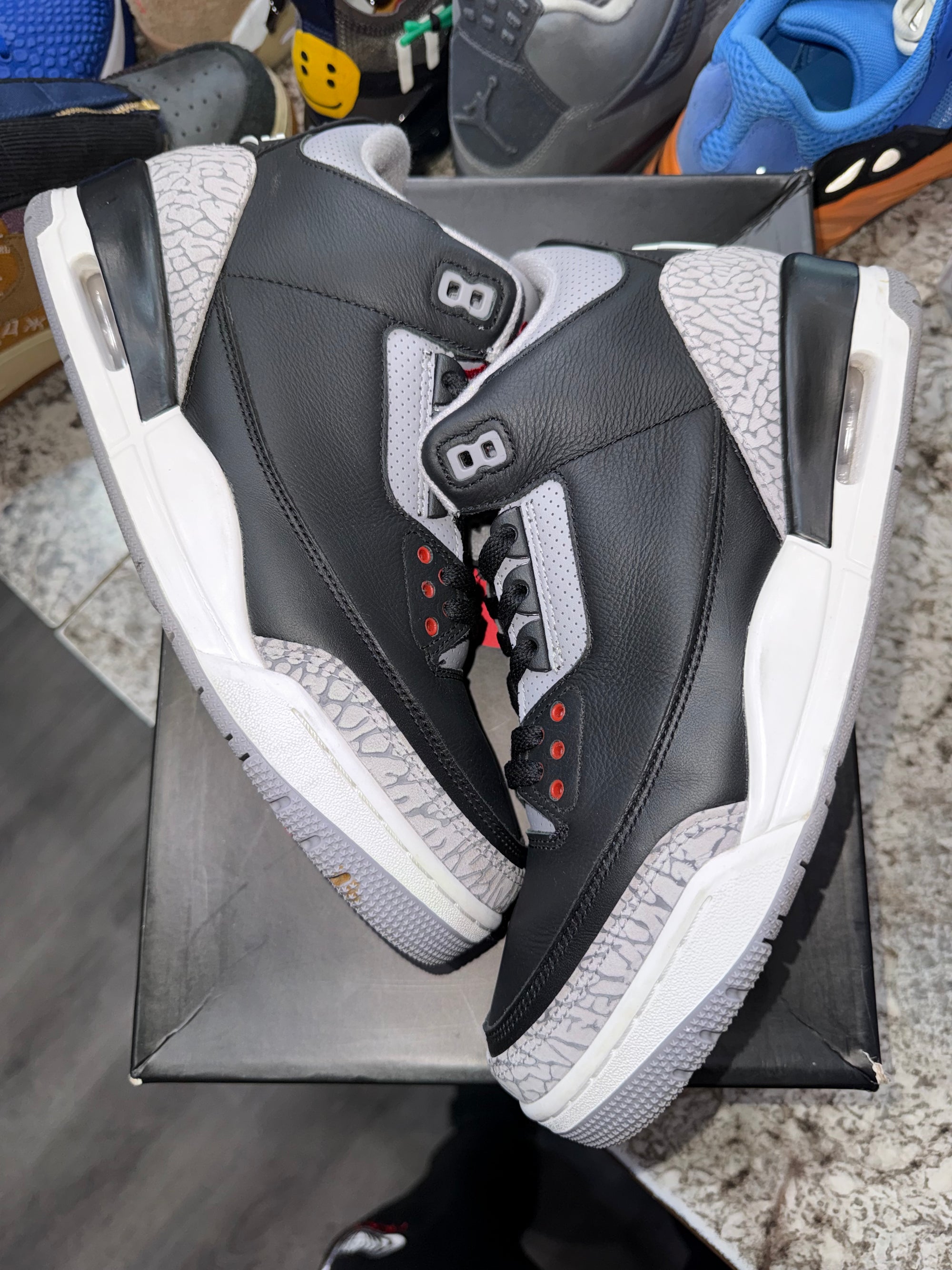 Jordan 3 Retro OG Black Cement (2024)