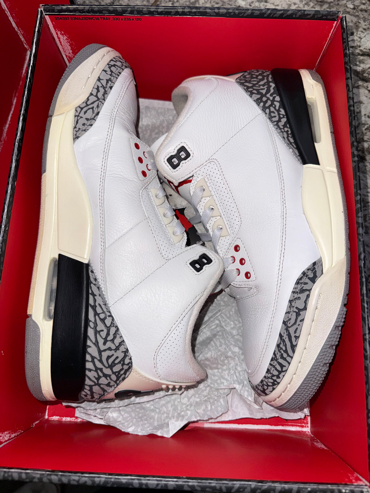 Jordan 3 Retro White Cement Reimagined