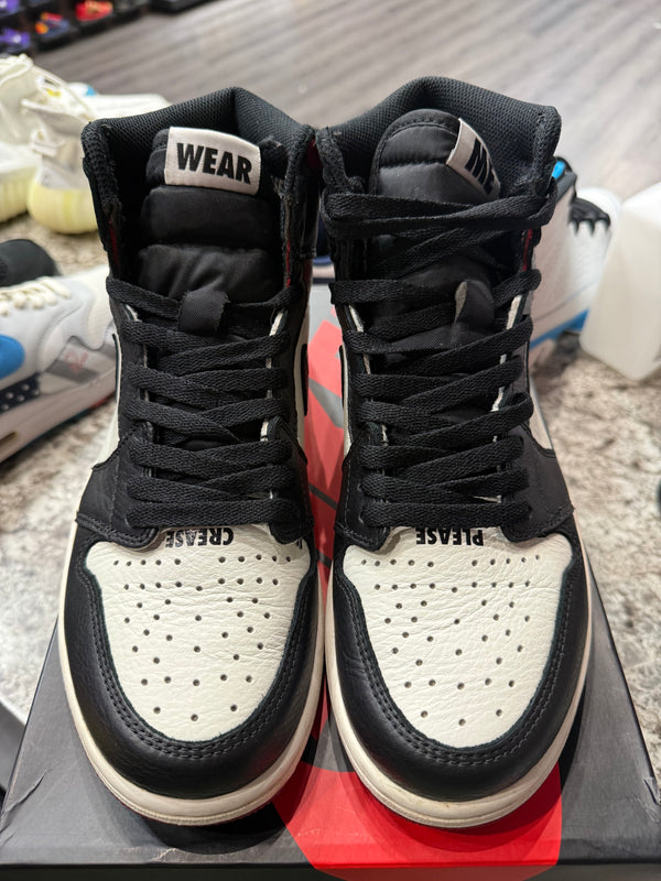 Jordan 1 Retro High Not for Resale Varsity Red