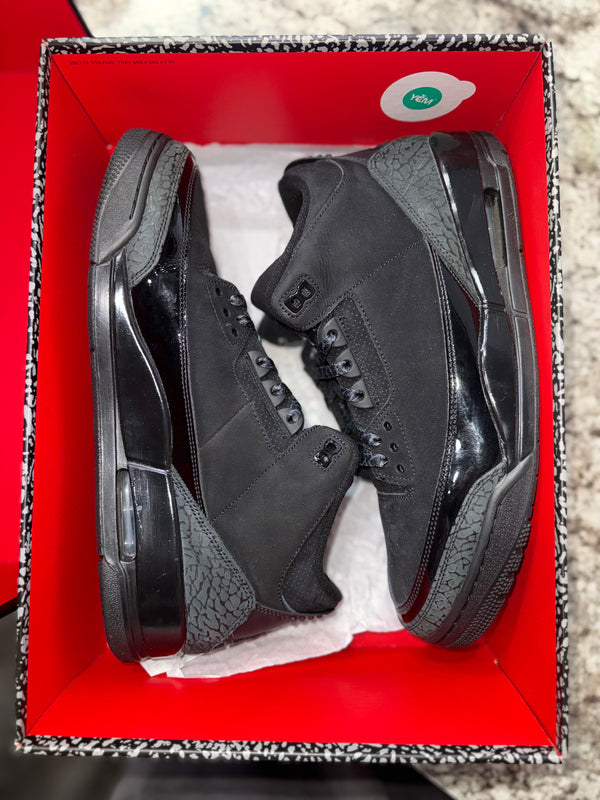 Jordan 3 Retro Black Cat (2025)