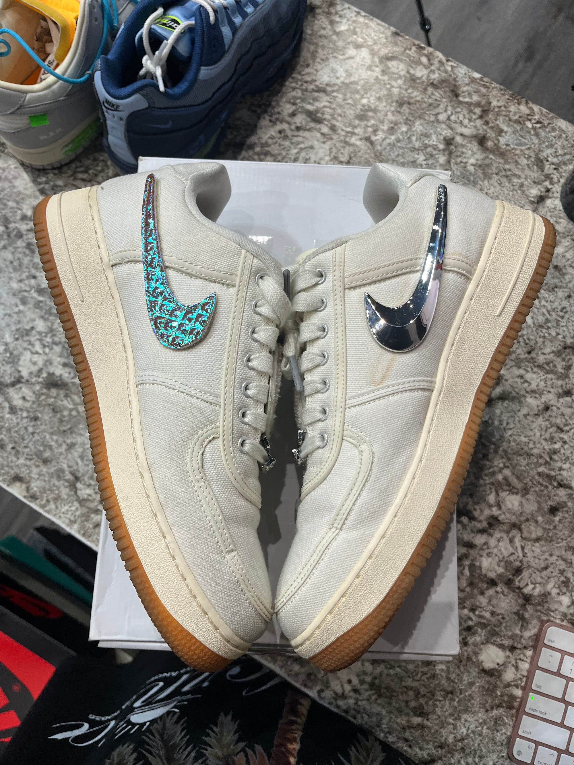 Nike Air Force 1 Low Travis Scott Sail