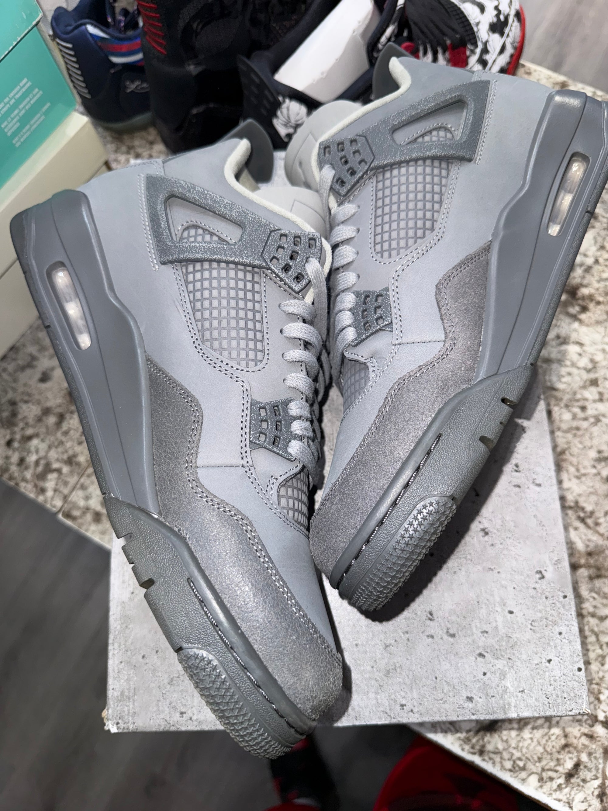 Jordan 4 Retro SE Paris Olympics Wet Cement
