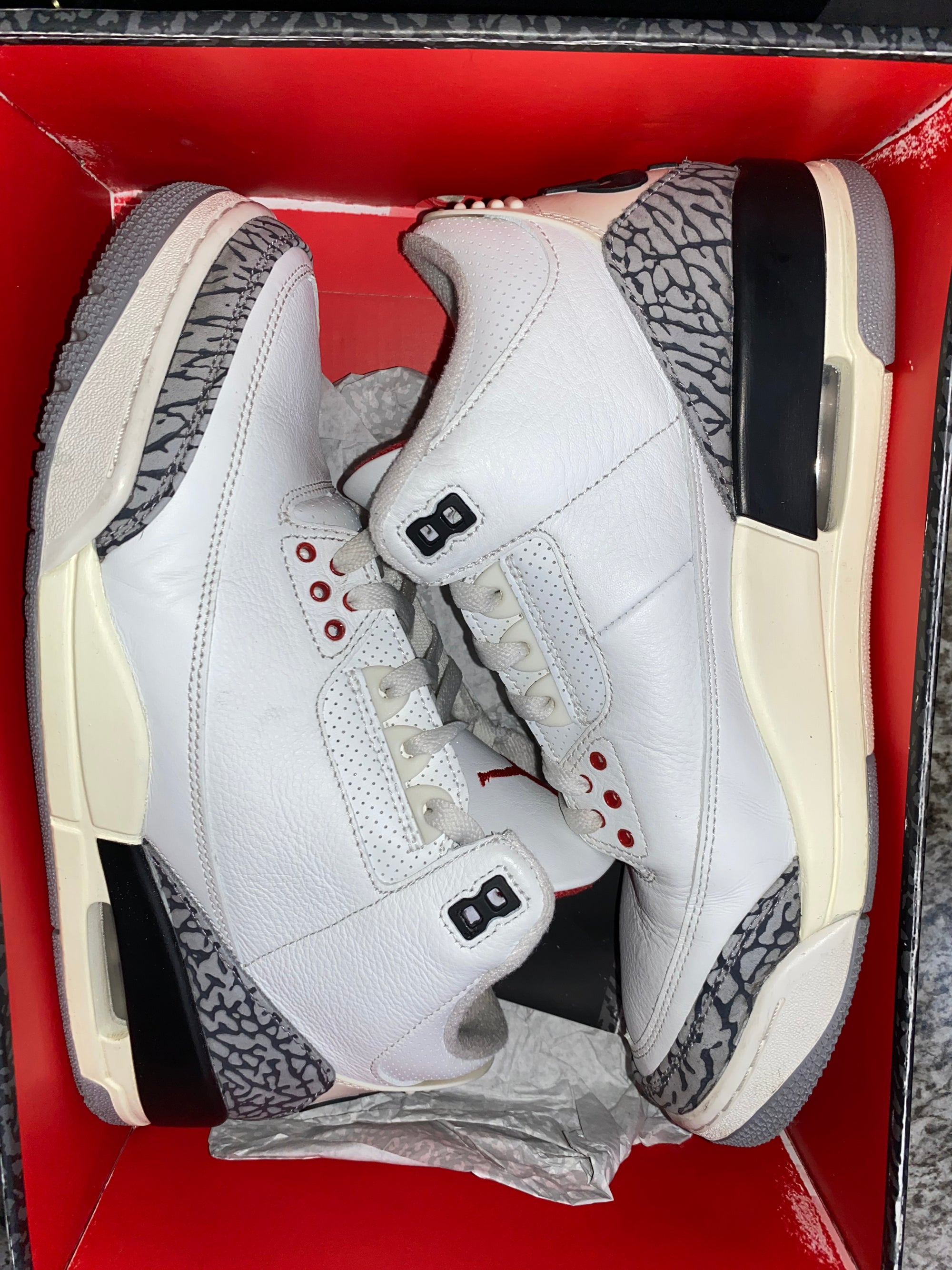 Jordan 3 Retro White Cement Reimagined (DAMAGED BOX)