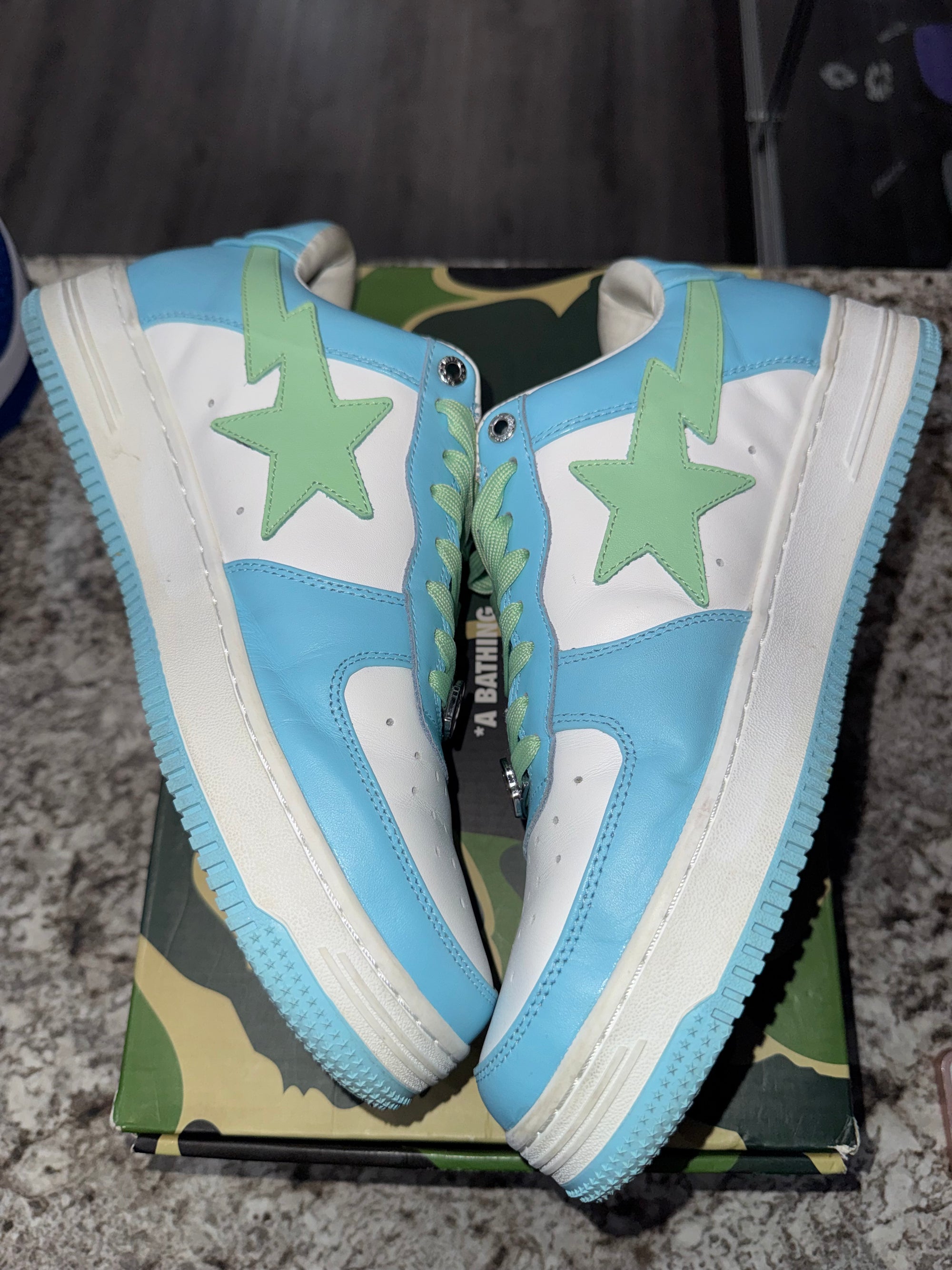 A Bathing Ape Bape Sta Pastel Blue