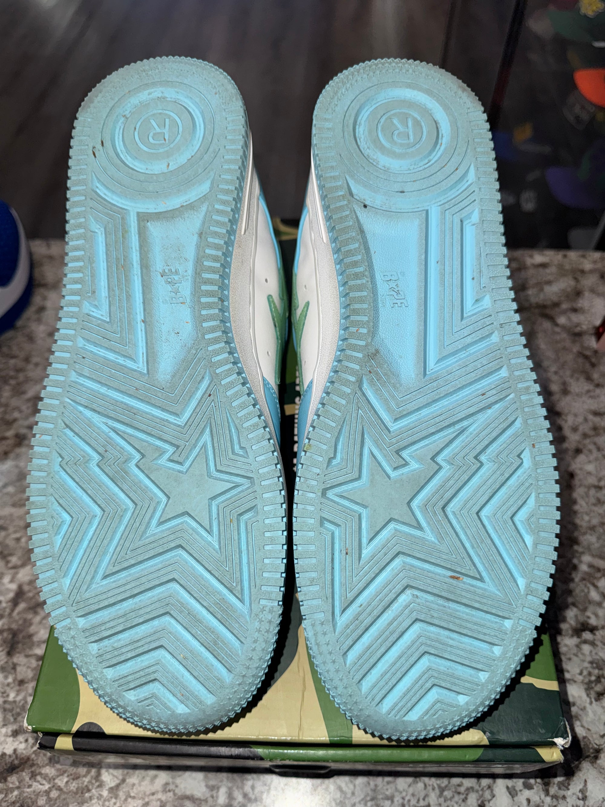 A Bathing Ape Bape Sta Pastel Blue