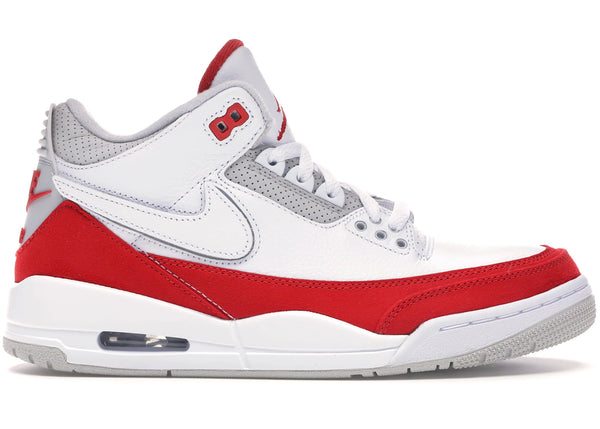 Jordan 3 Retro Tinker White University Red (NO BOX)