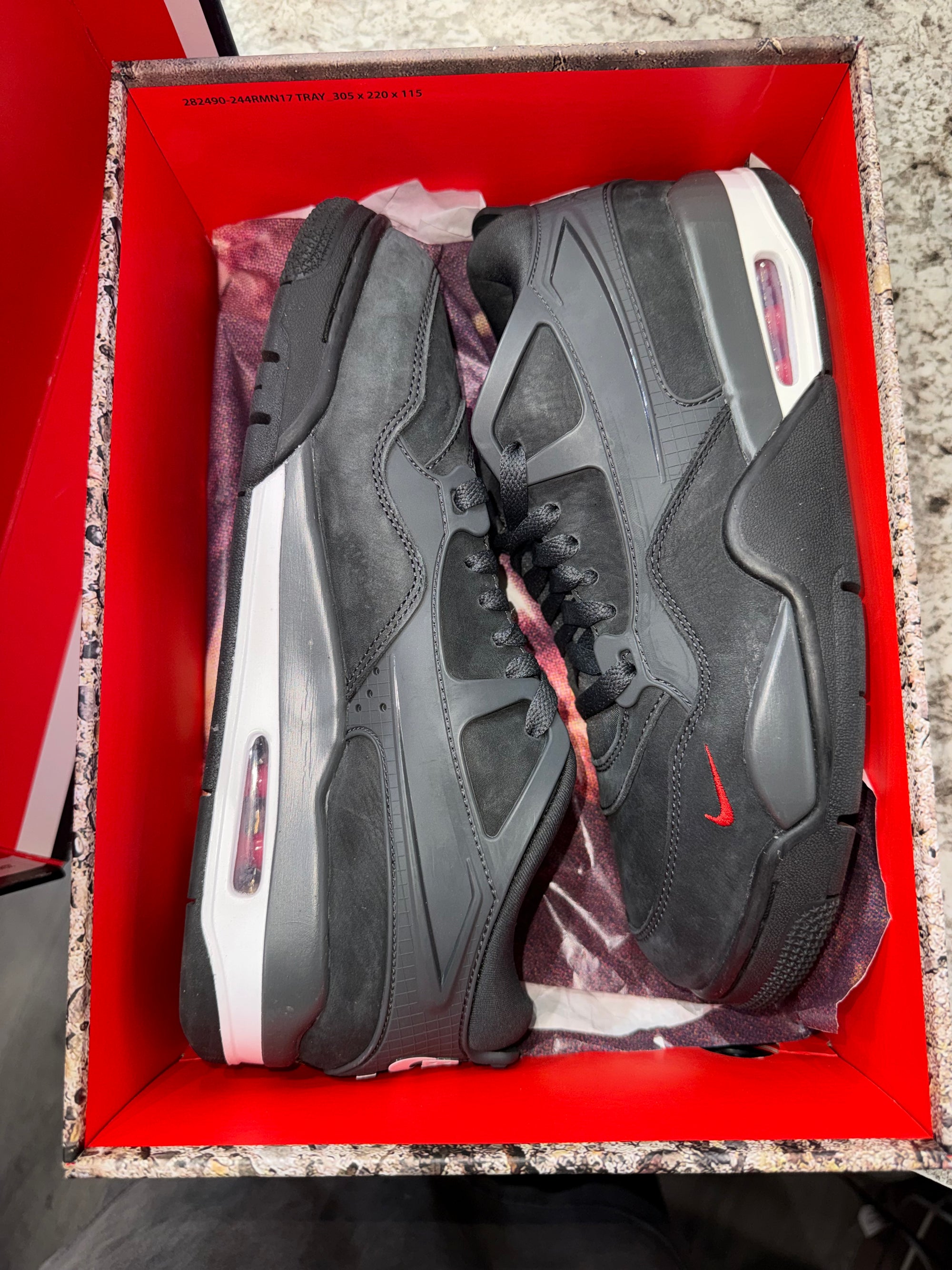 Jordan 4 RM SP Nigel Sylvester Driveway Grey