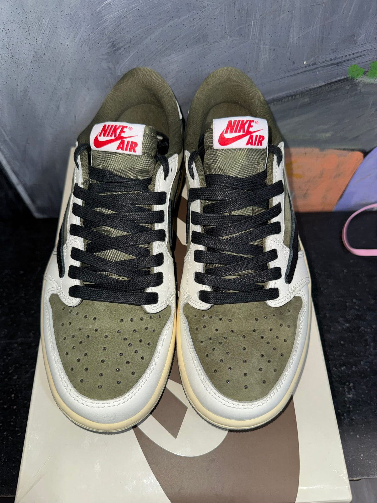 Jordan 1 Retro Low OG SP Travis Scott Medium Olive