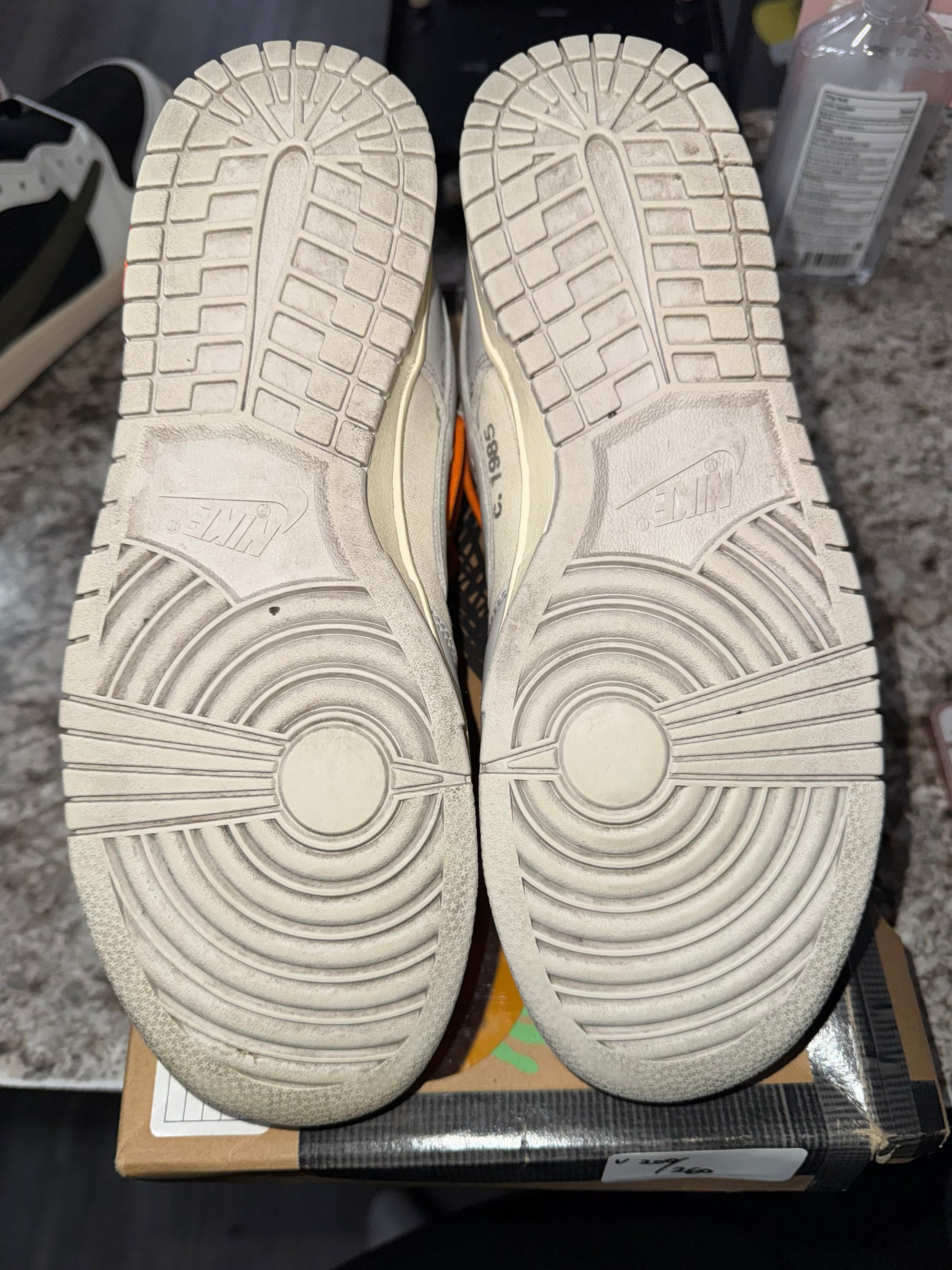 Nike Dunk Low Off-White Lot 44 (DAMAGED BOX)