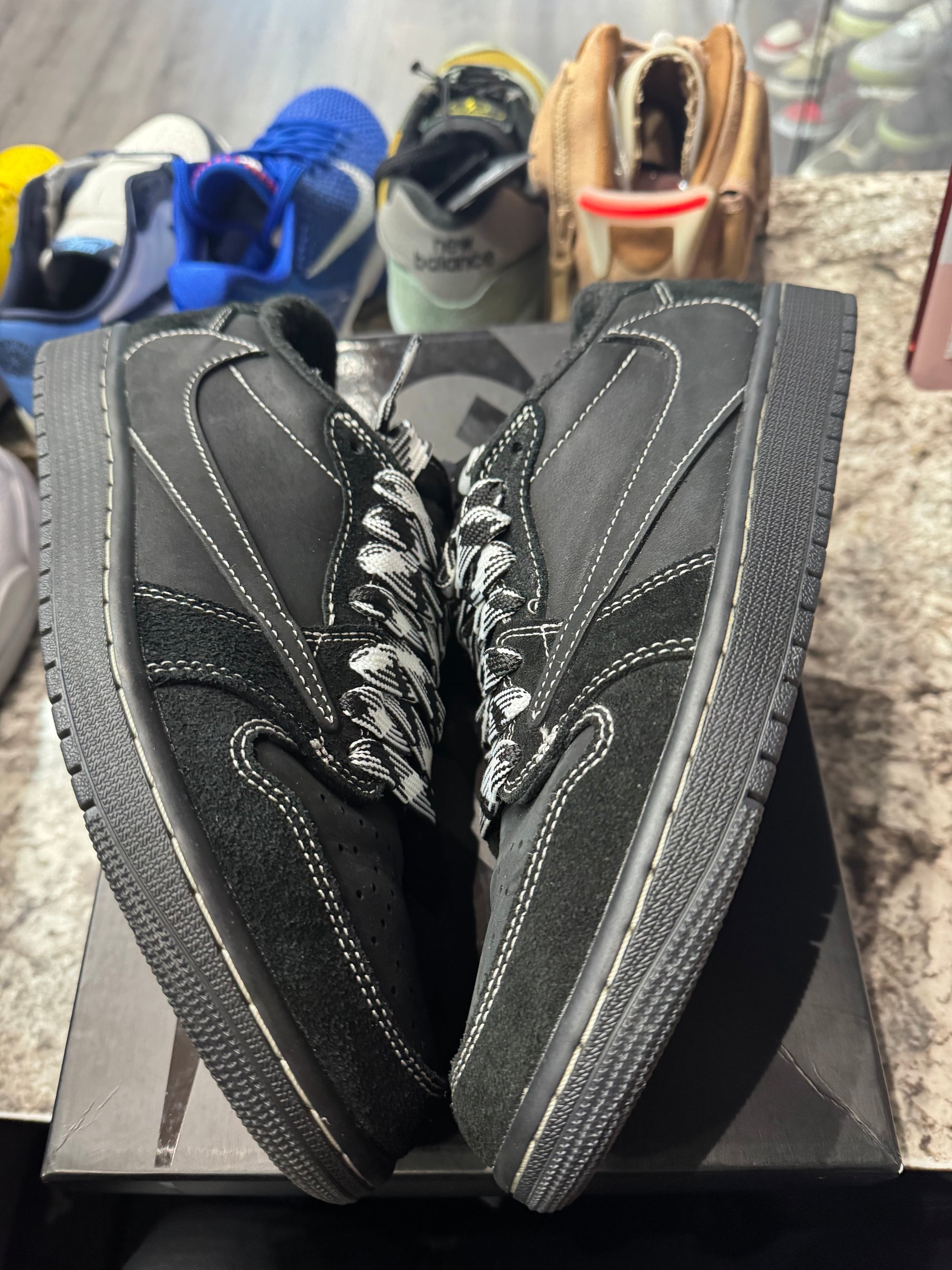Jordan 1 Retro Low OG SP Travis Scott Black Phantom