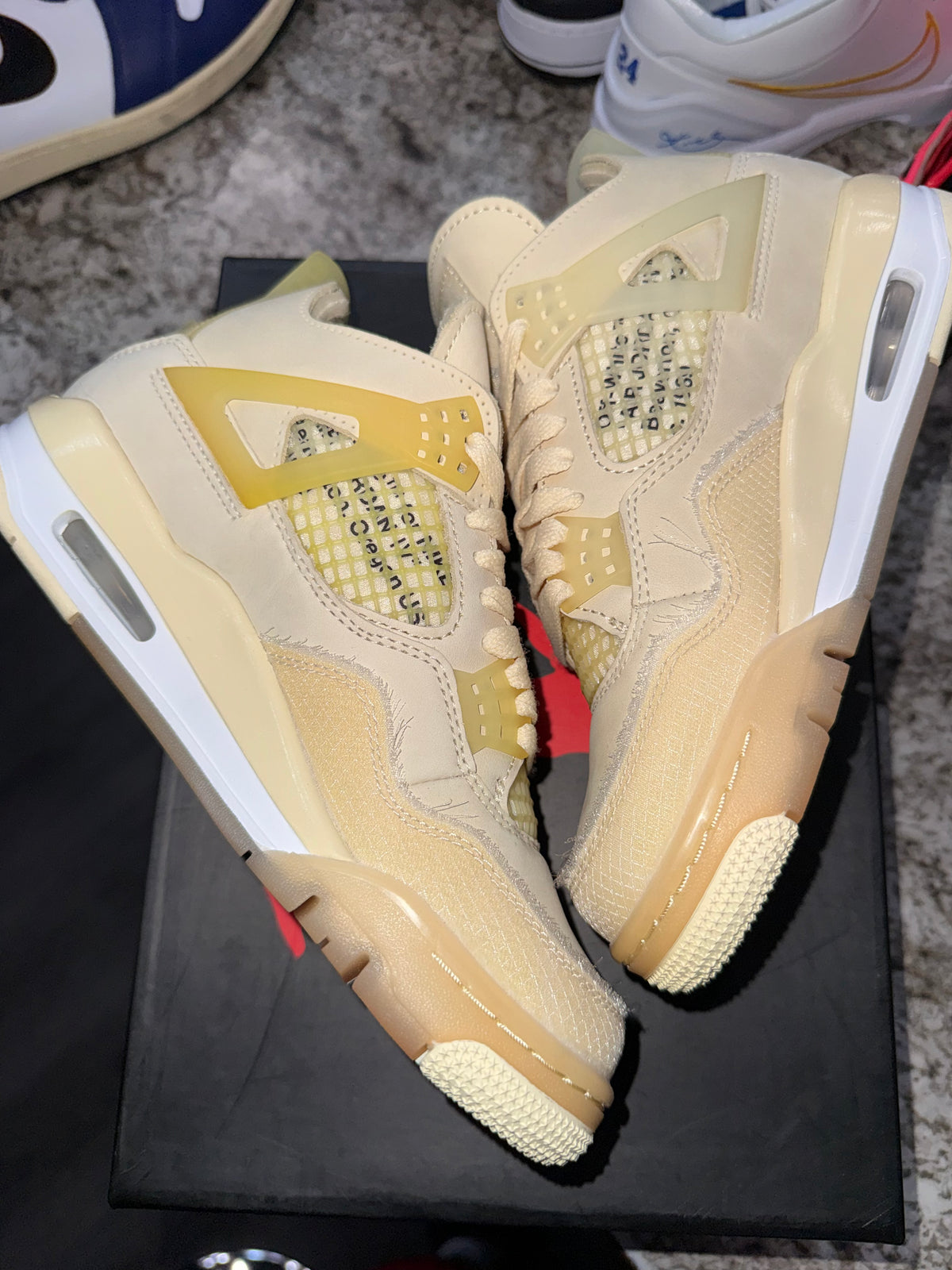 Jordan 4 Retro Off-White Sail (Women's)