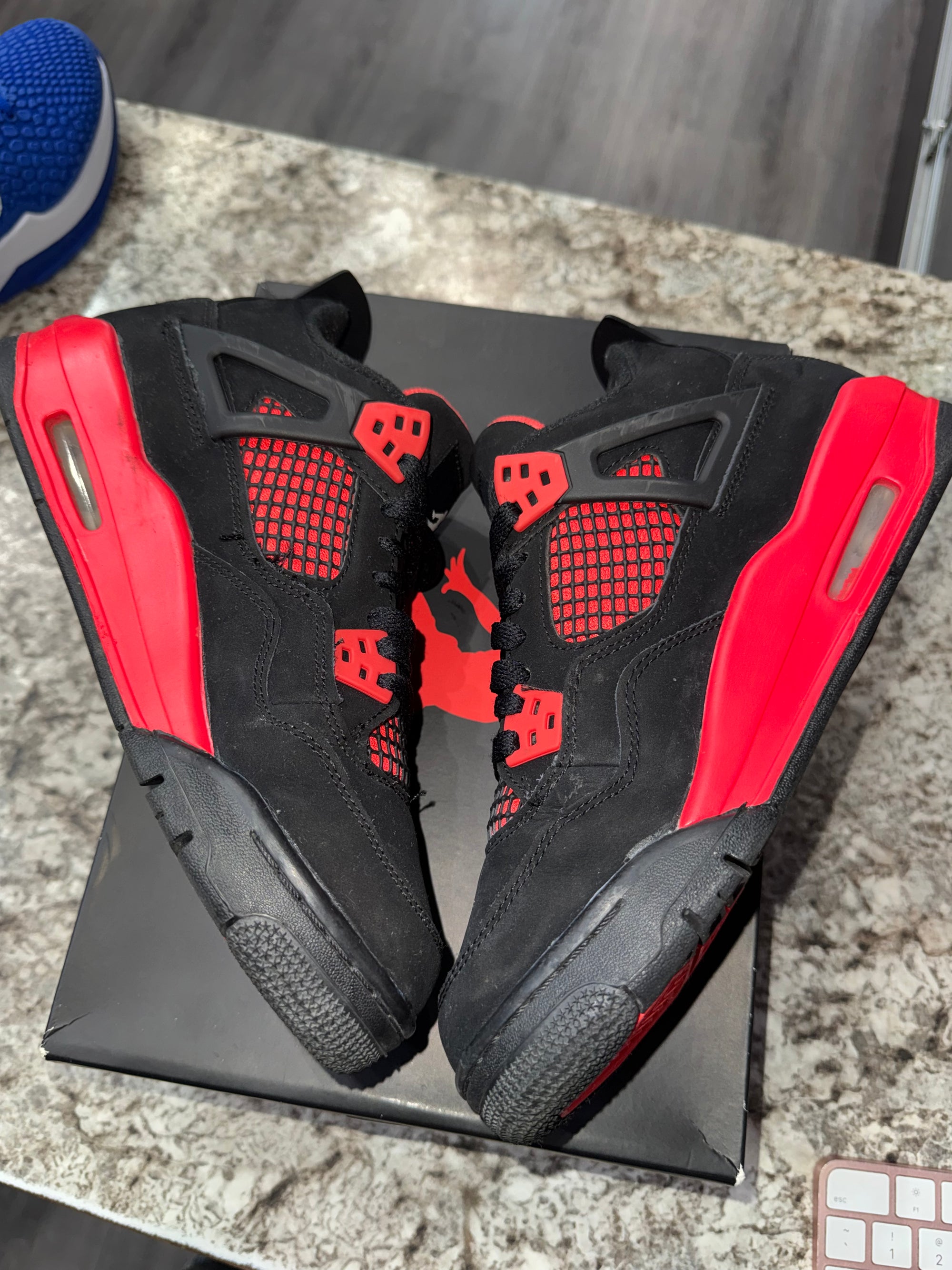 Jordan 4 Retro Red Thunder (GS)