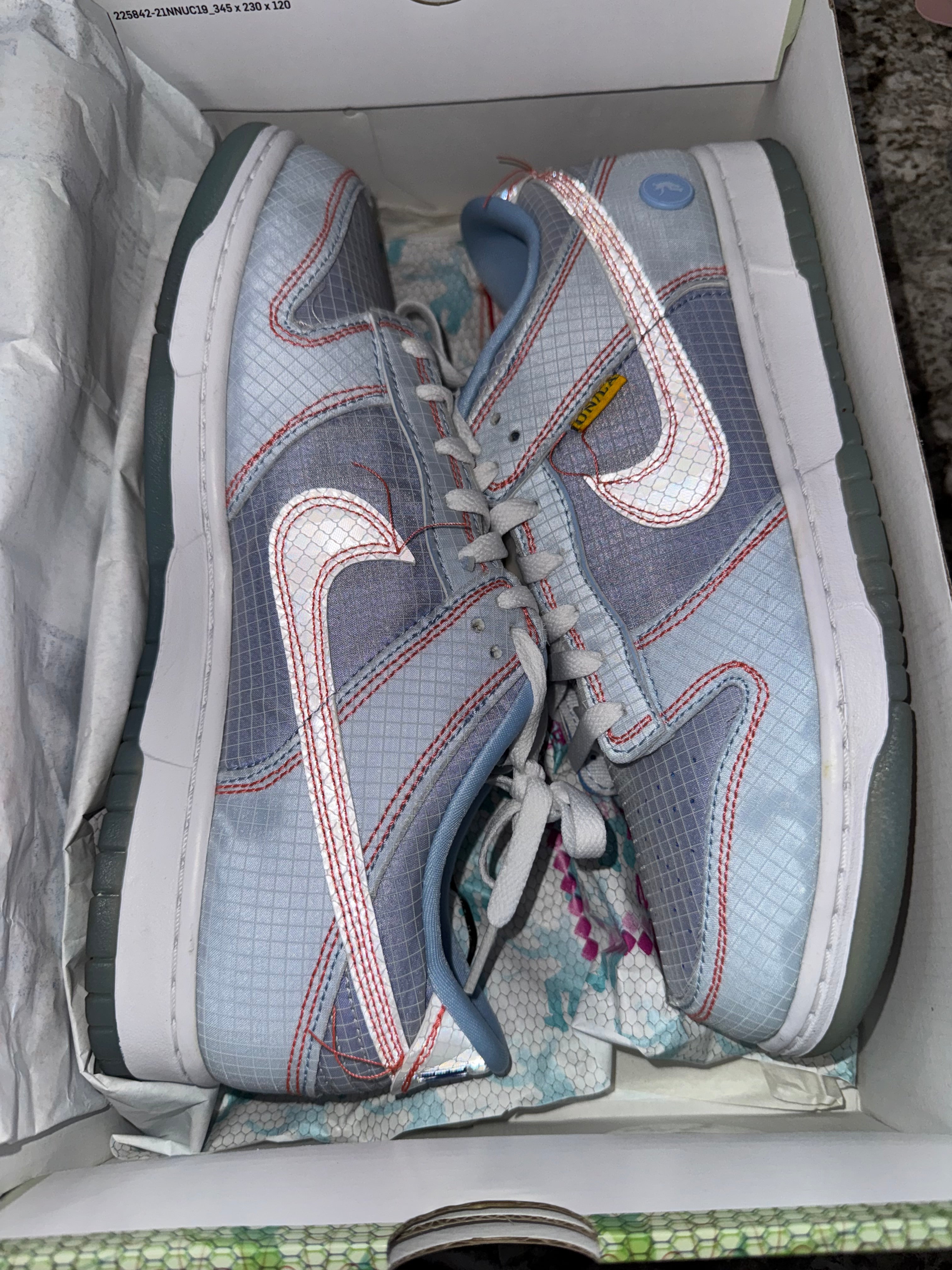 Nike Dunk Low Union Passport Pack Argon – Coolkicks