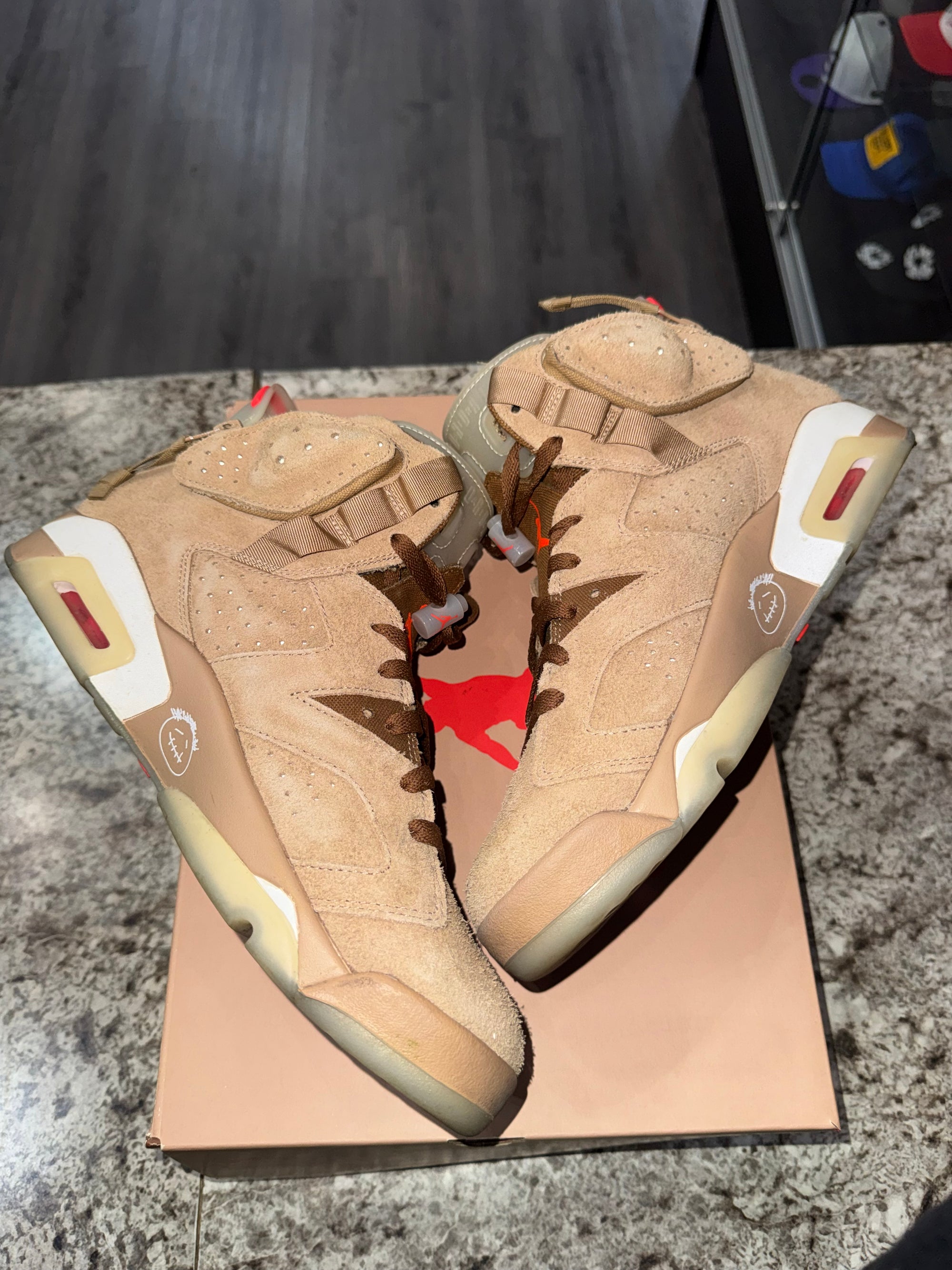 Jordan 6 Retro Travis Scott British Khaki