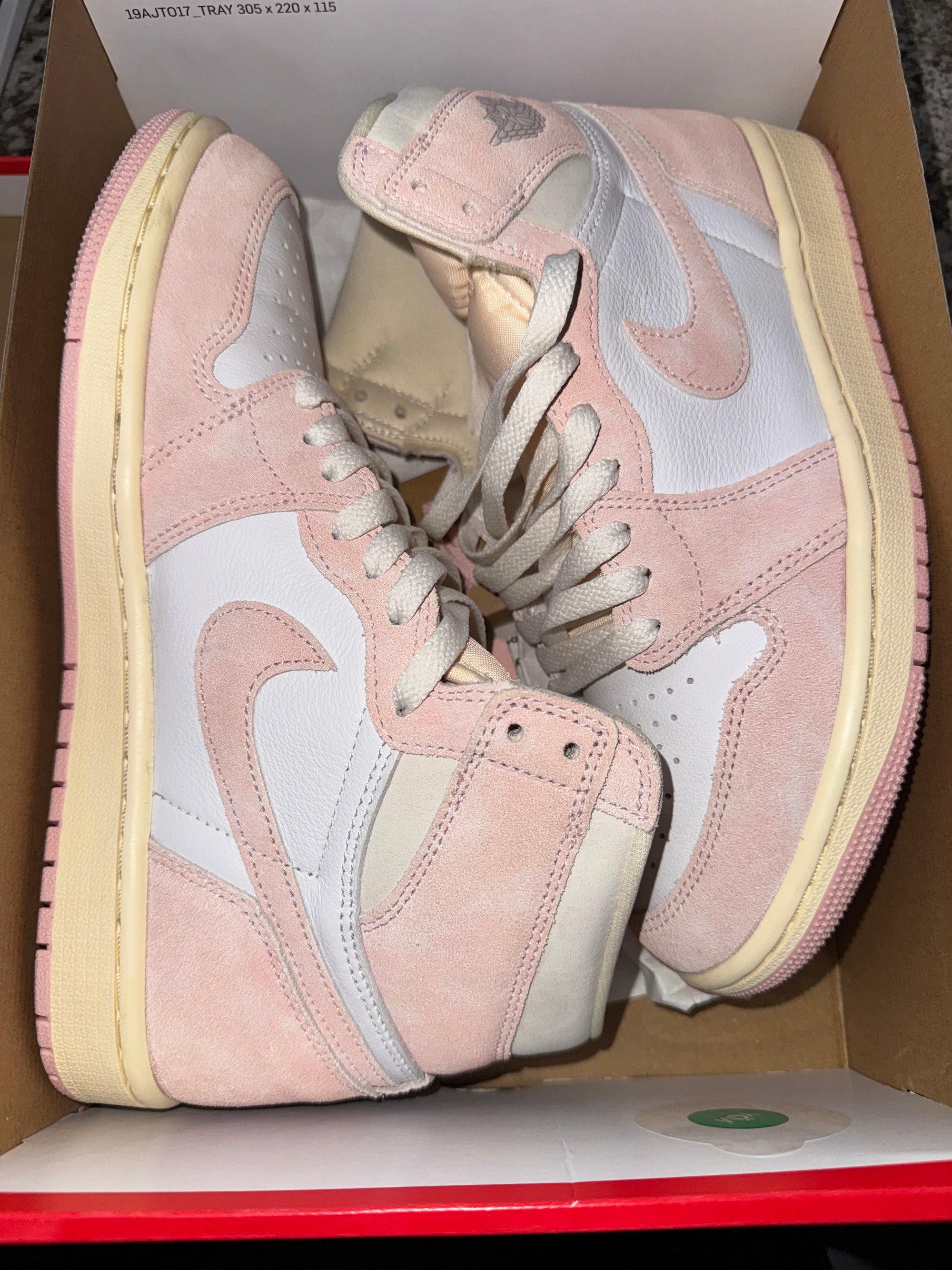 Jordan 1 Retro High OG Washed Pink (Women's)