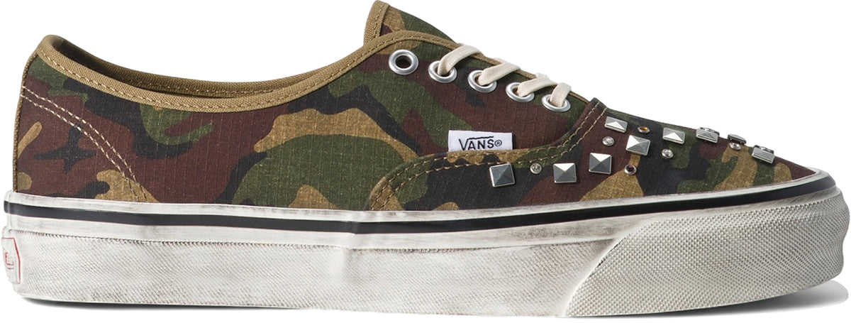 Vans Premium Authentic Woodland Camo Green