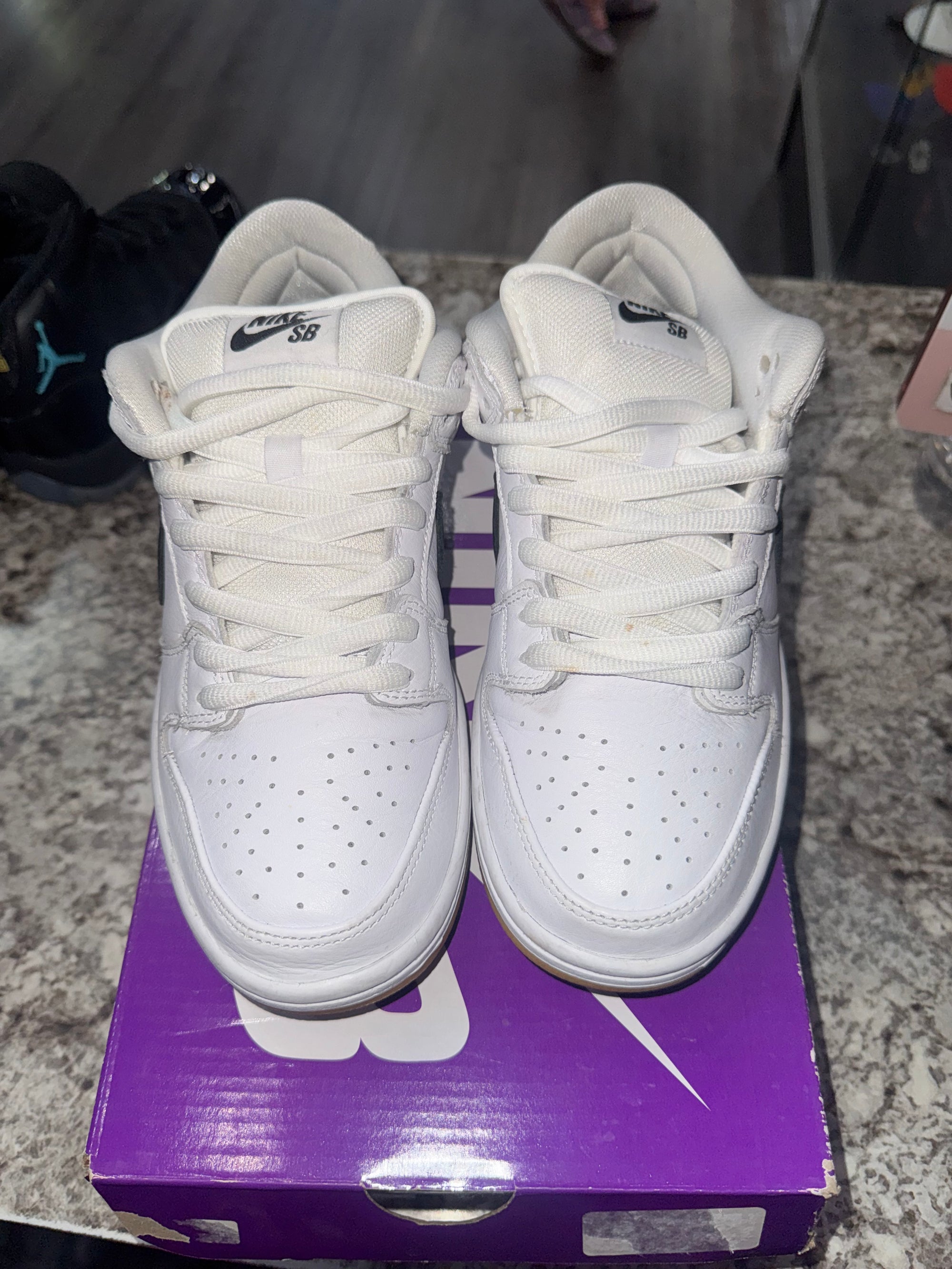 Nike SB Dunk Low Pro White Gum