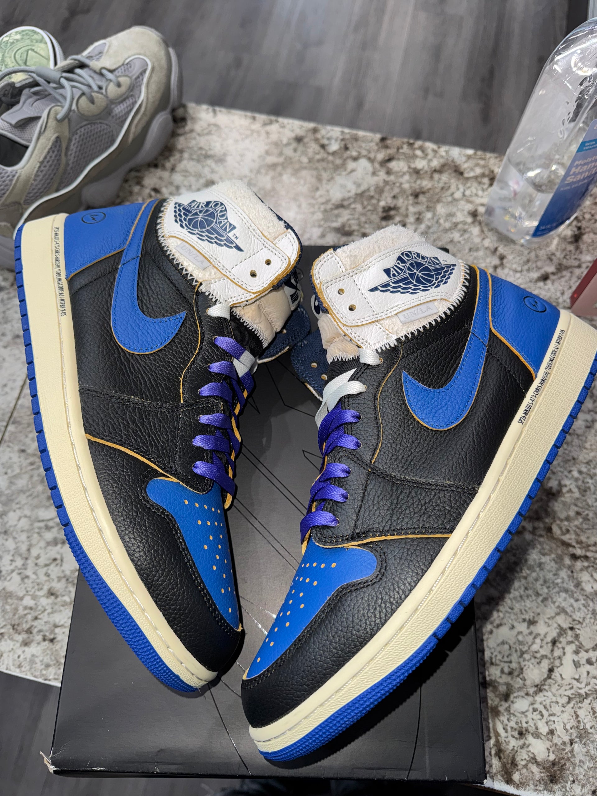 Jordan 1 Retro High OG SP Fragment x Union LA Sport Royal