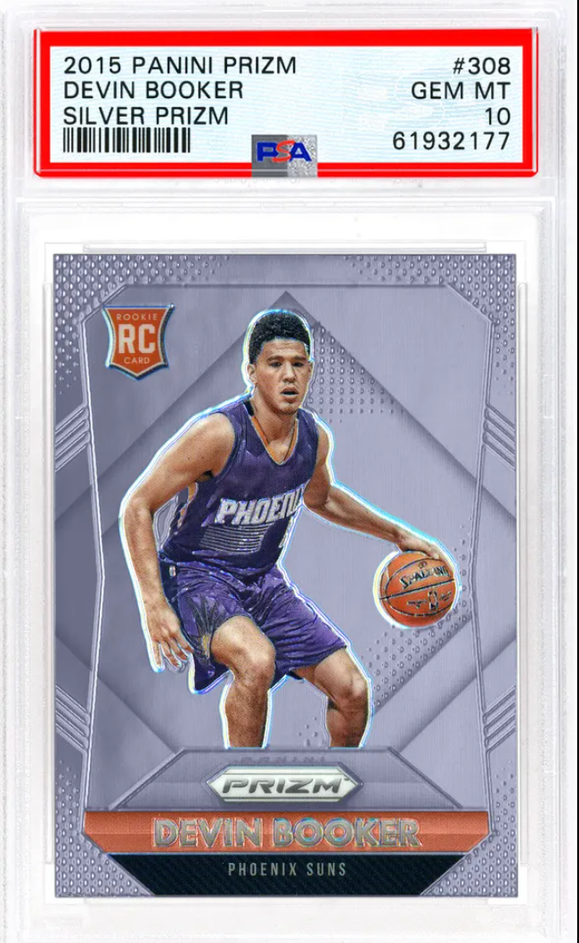 2015 panini prizm devin booker psa 10