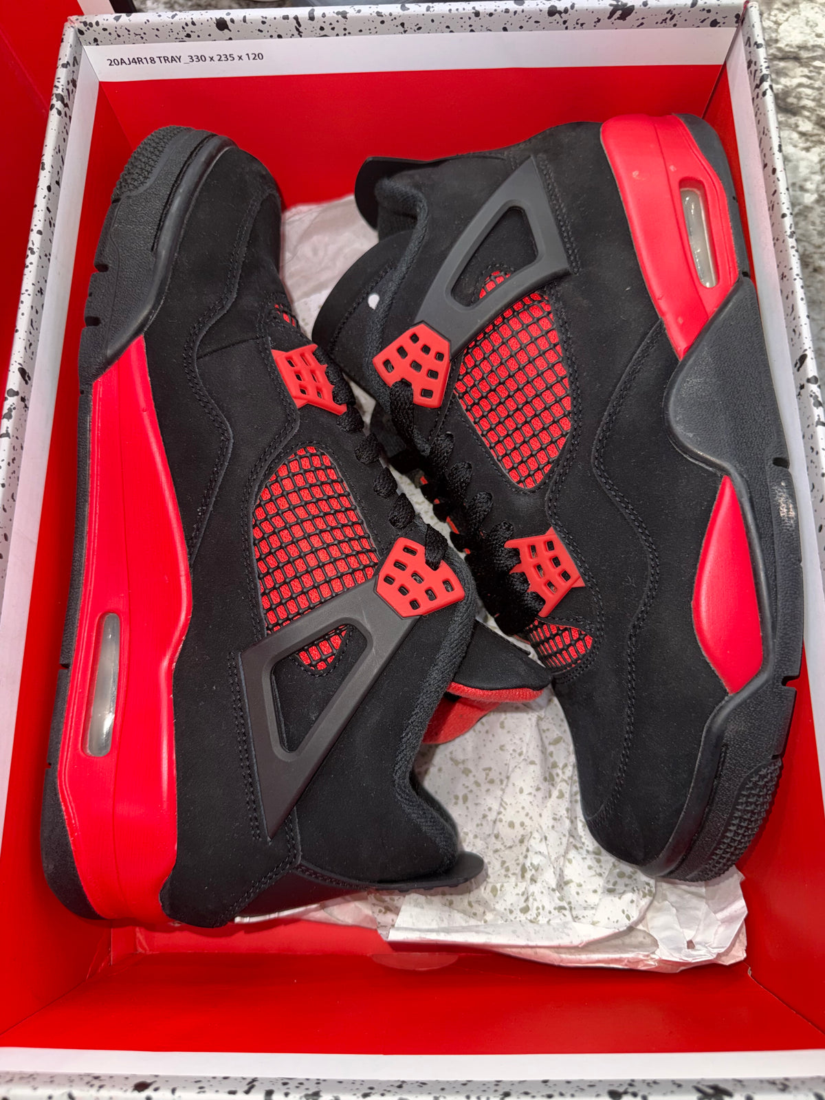 Jordan 4 Retro Red Thunder