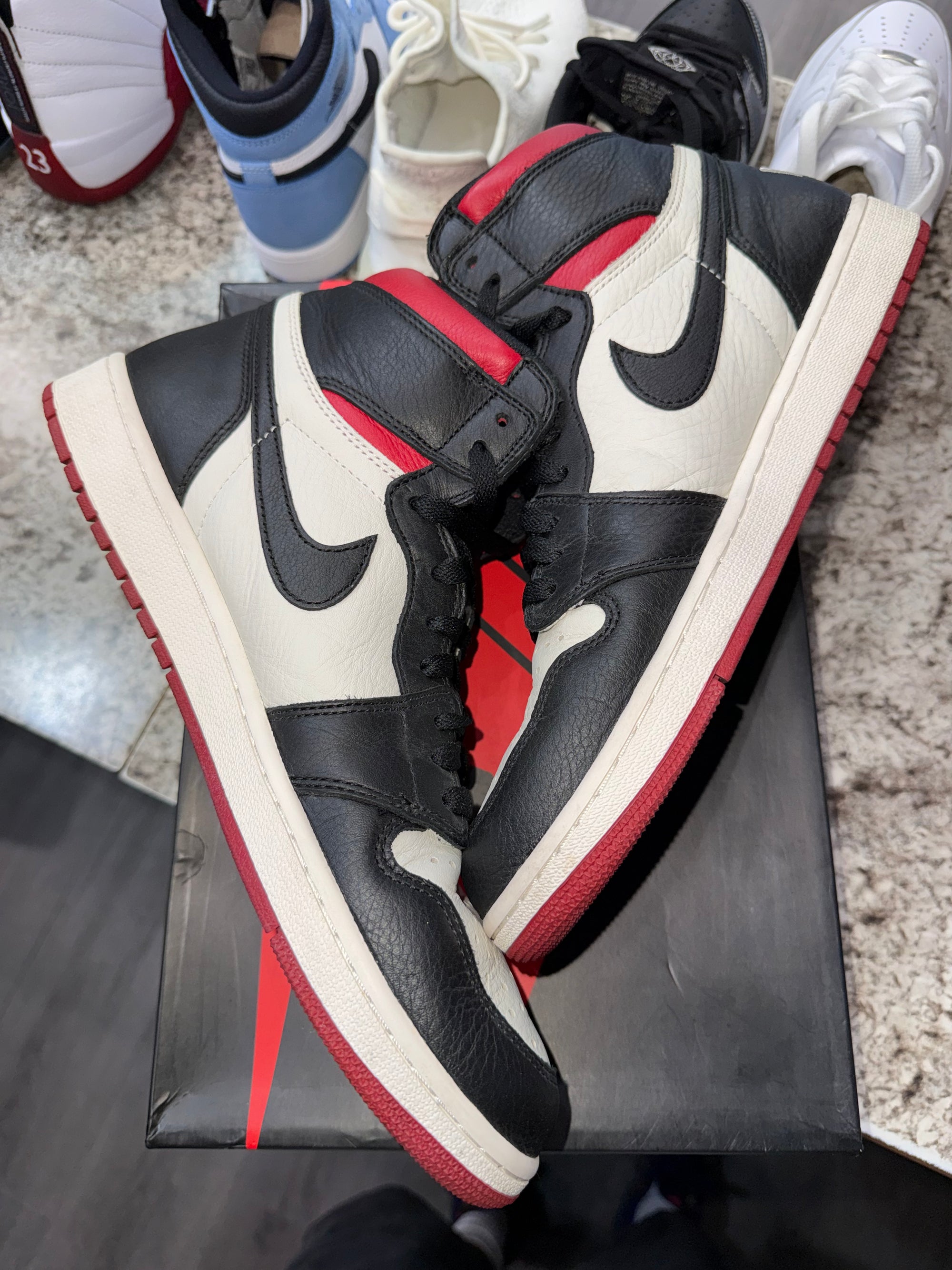 Jordan 1 Retro High Not for Resale Varsity Red