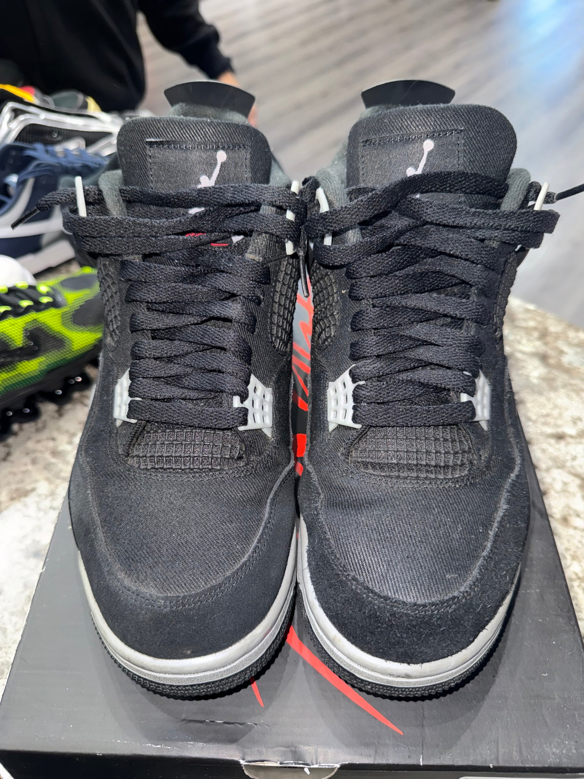 Jordan 4 Retro SE Black Canvas