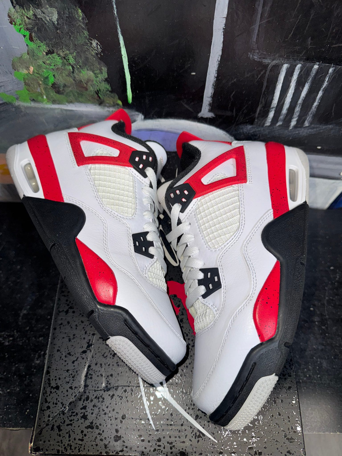 Jordan 4 Retro Red Cement (GS)