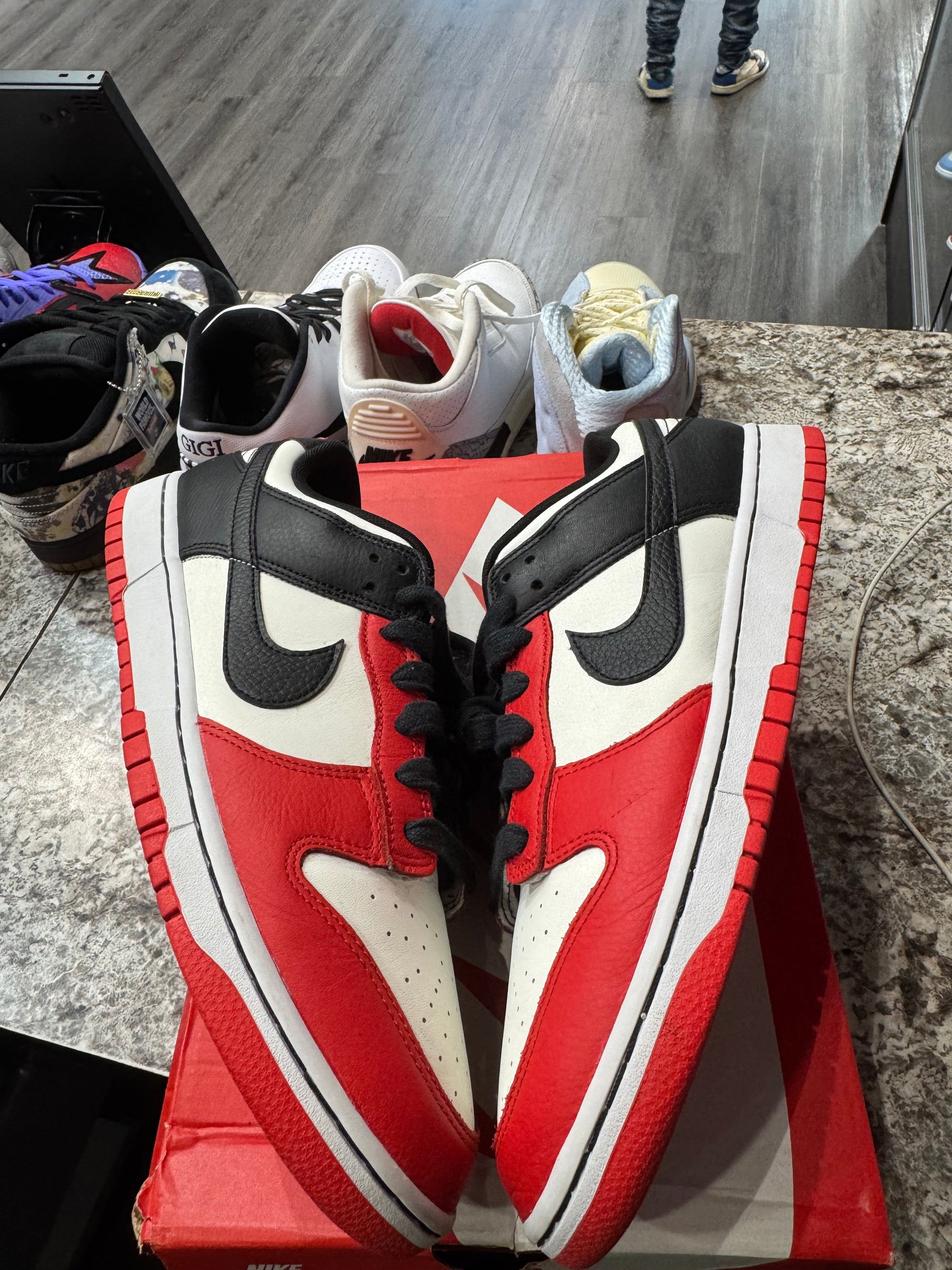 Nike Dunk Low EMB NBA 75th Anniversary Chicago